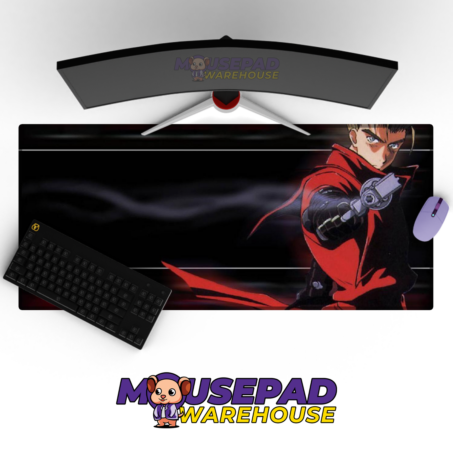 Trigun V4 Mousepad Mockup