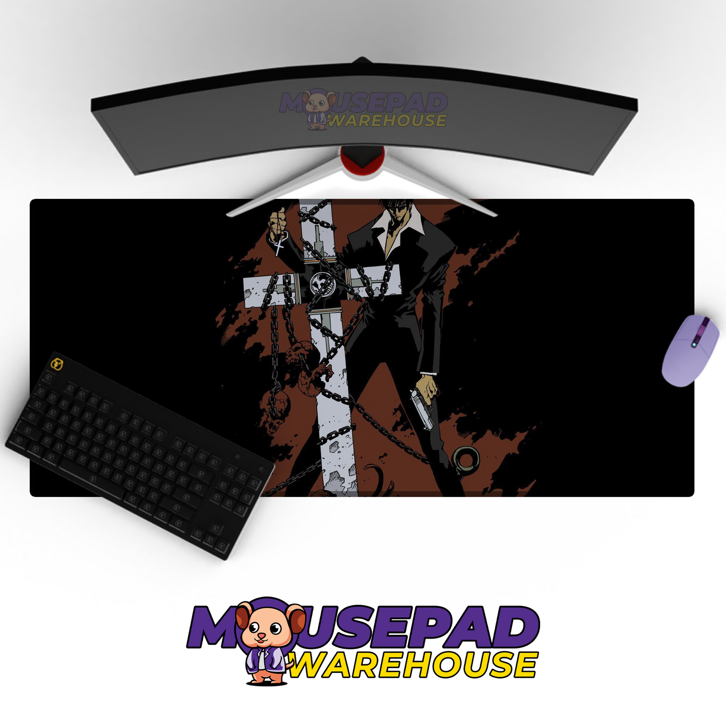 Trigun V9 Mousepad Mockup