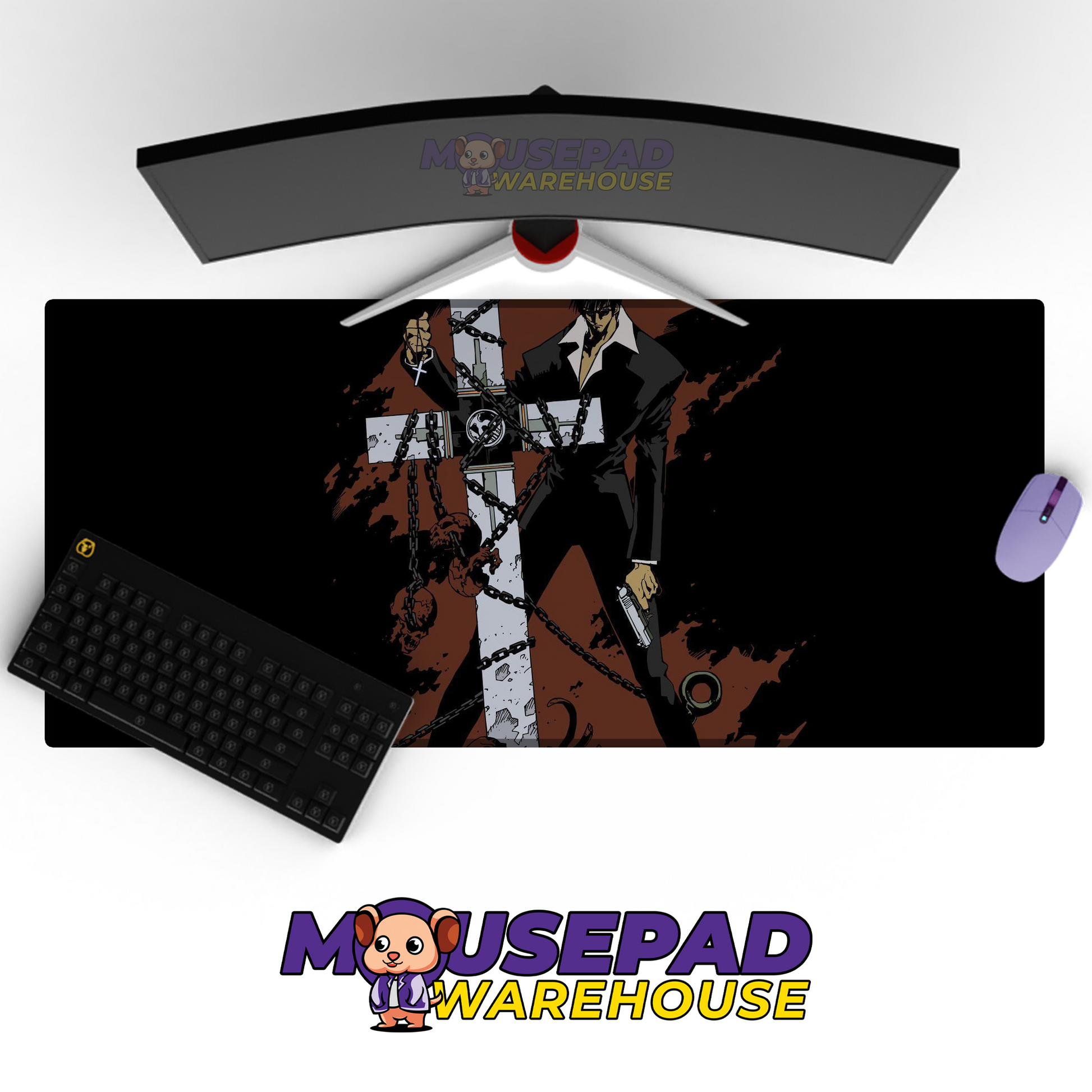 Trigun V9 Mousepad Mockup