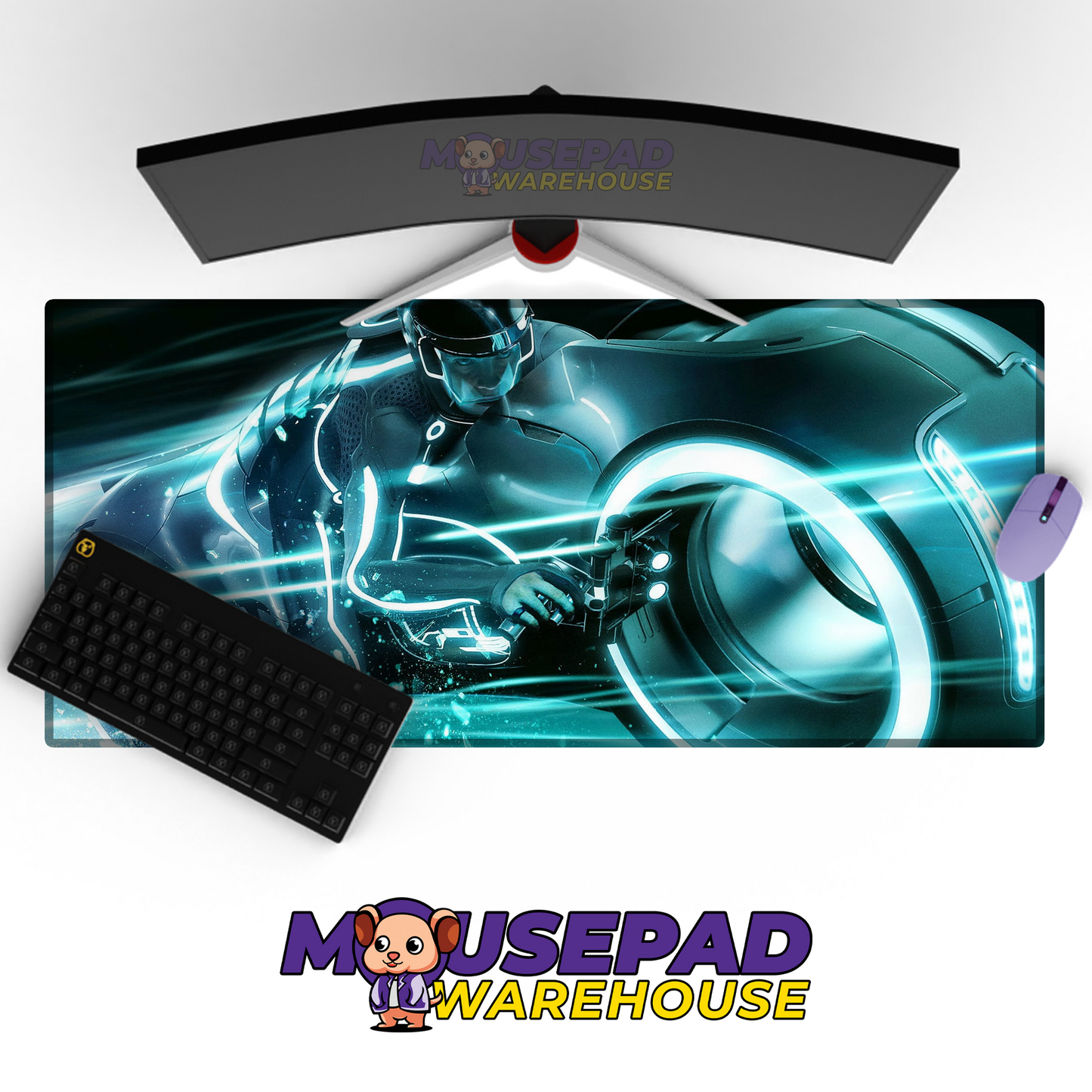 Tron Legacy V13 Mousepad Mockup