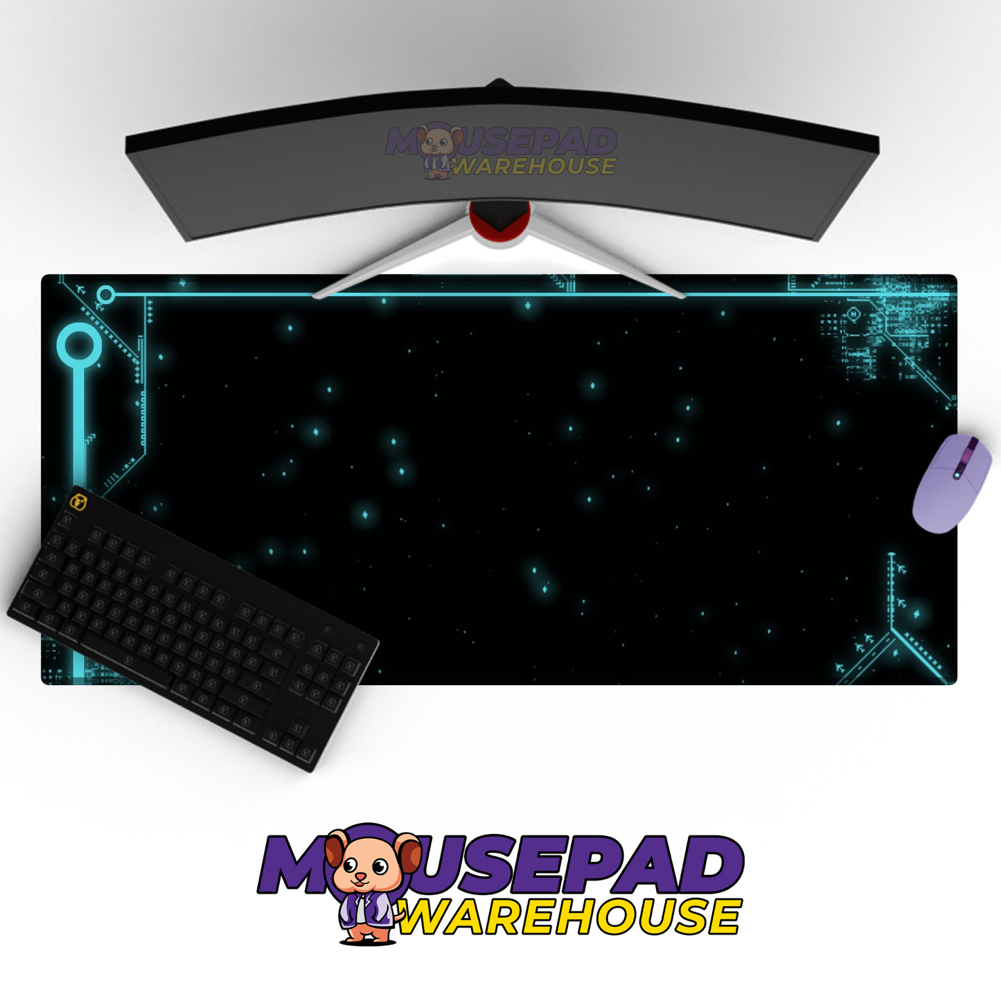 Tron Legacy V15 Mousepad Mockup