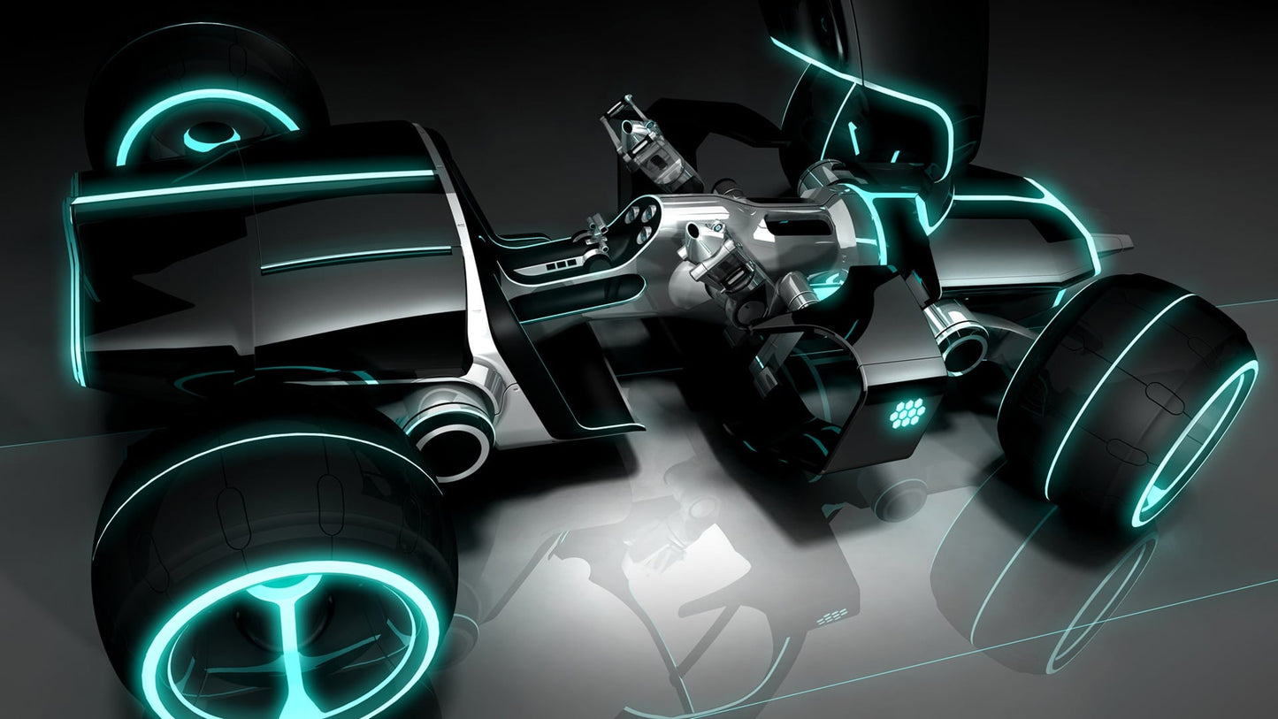 Tron Legacy V1 Mousepad