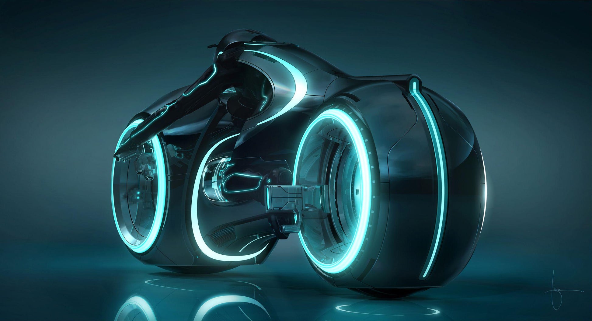 Tron Legacy V21 Mousepad