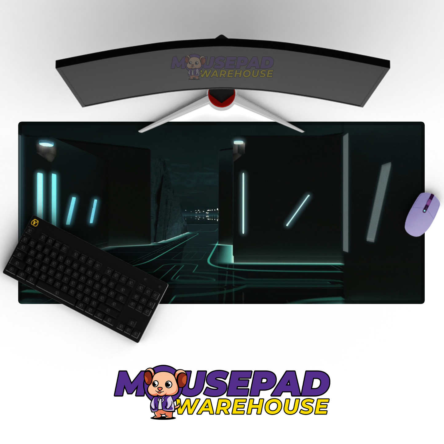 Tron Legacy V6 Mousepad Mockup