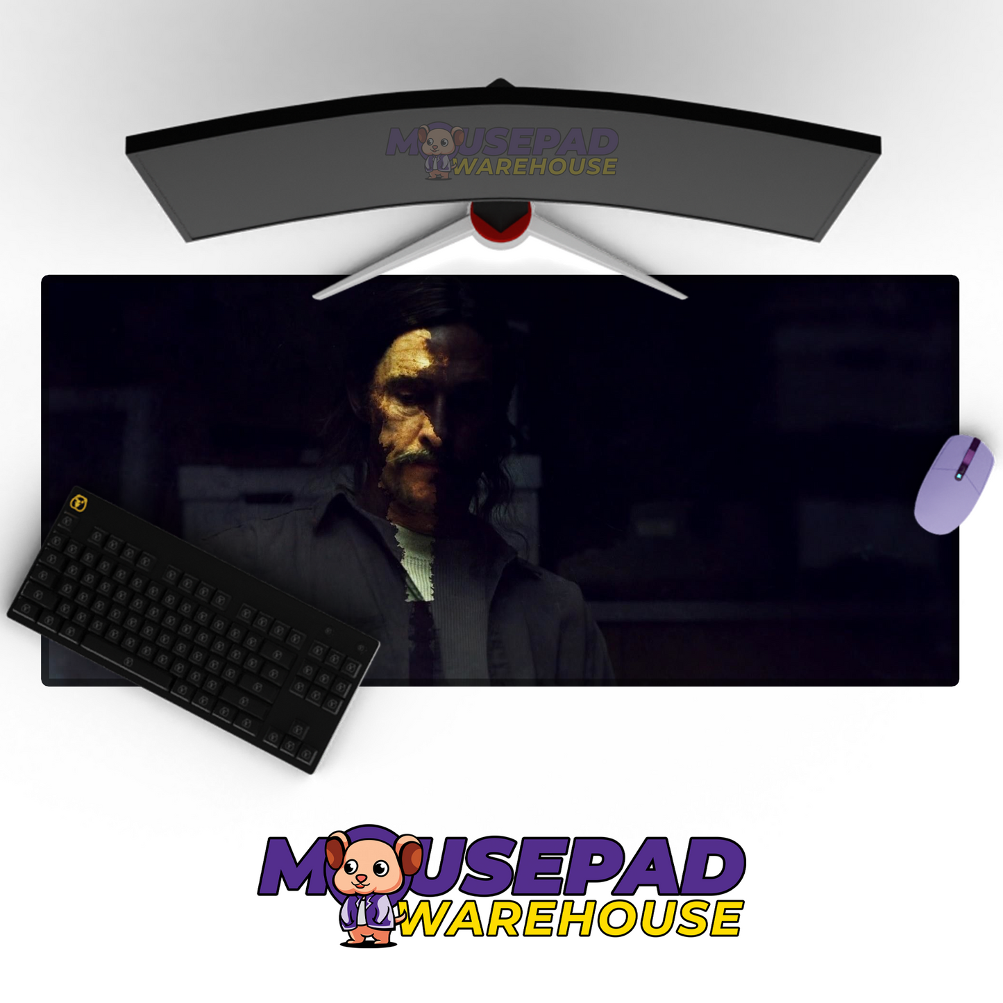 True Detective V15 Mousepad Mockup