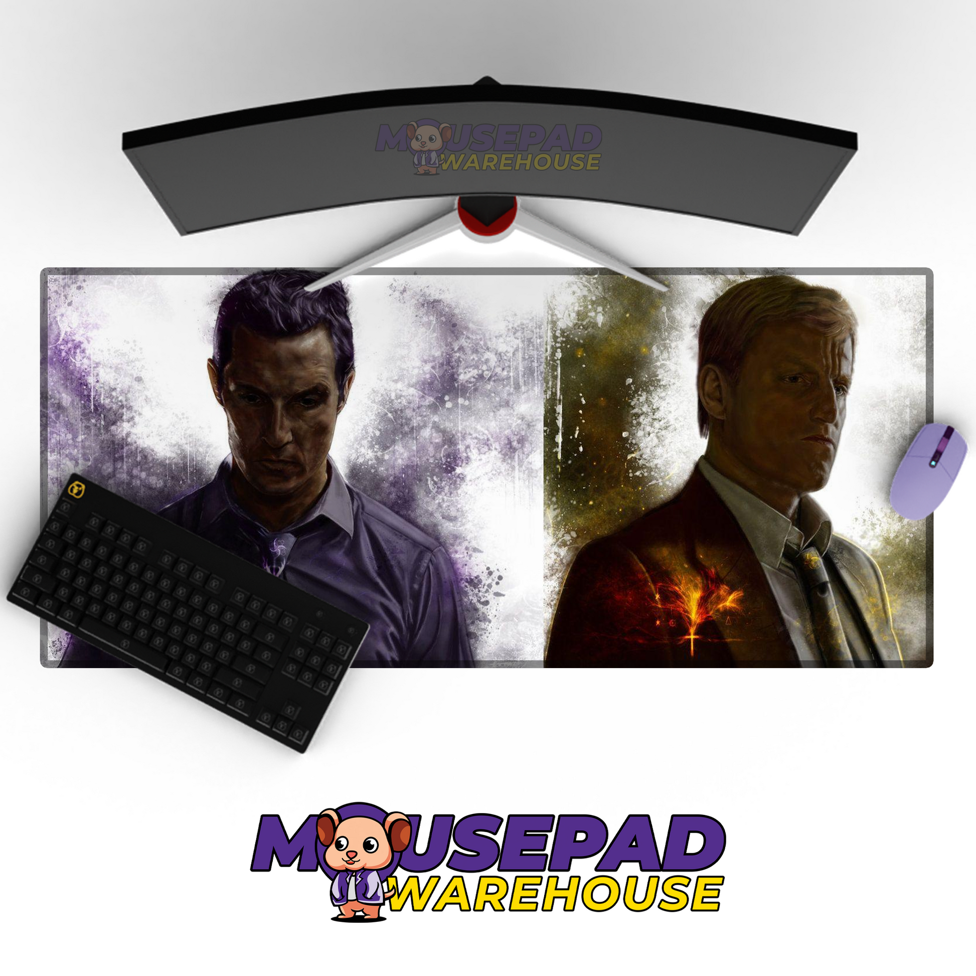 True Detective V16 Mousepad Mockup