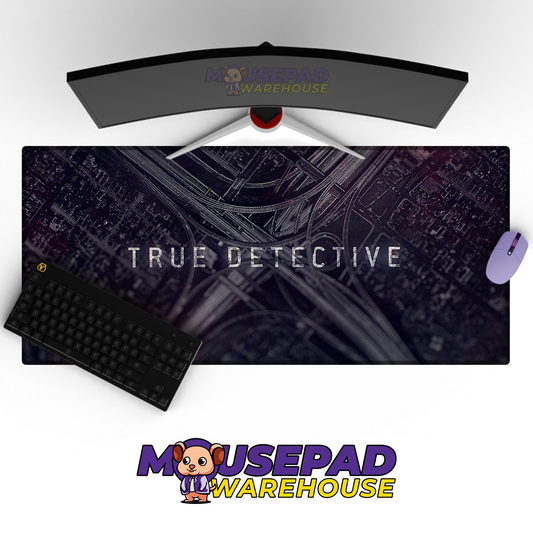 True Detective V1 Mousepad Mockup