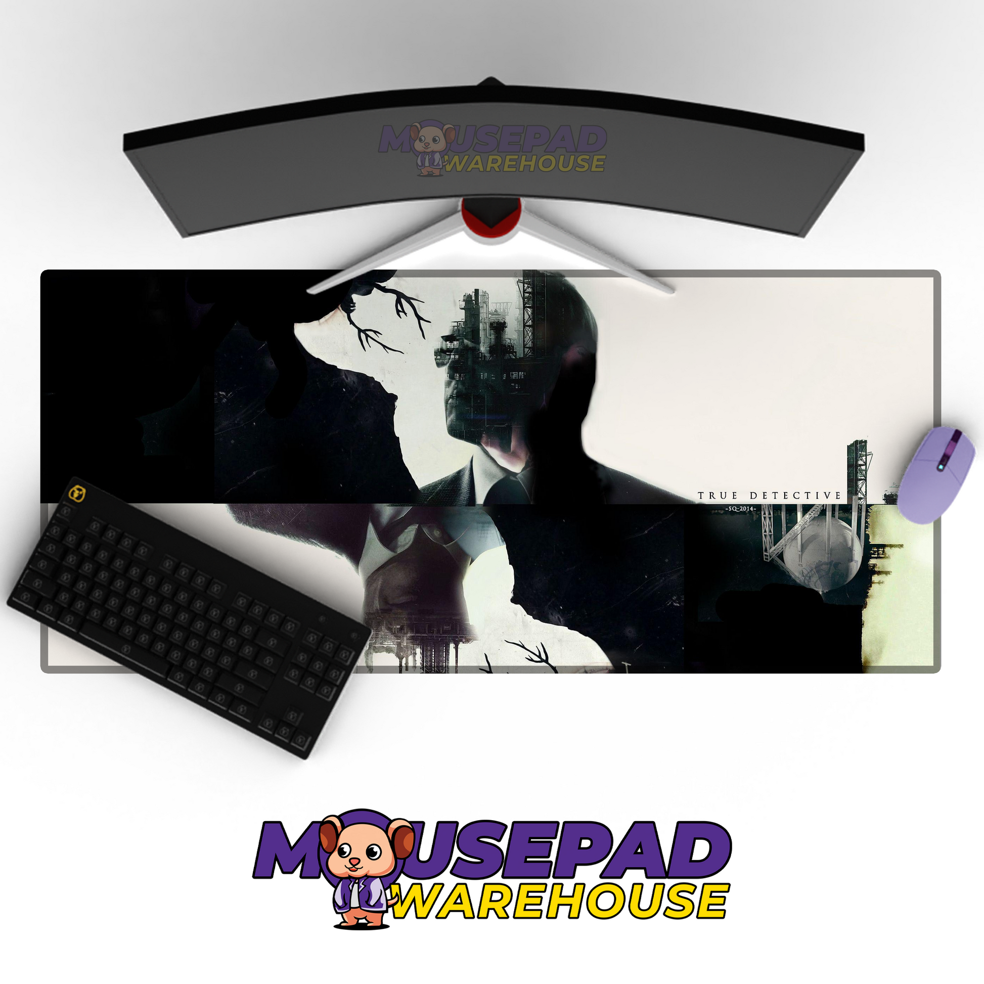 True Detective V21 Mousepad Mockup