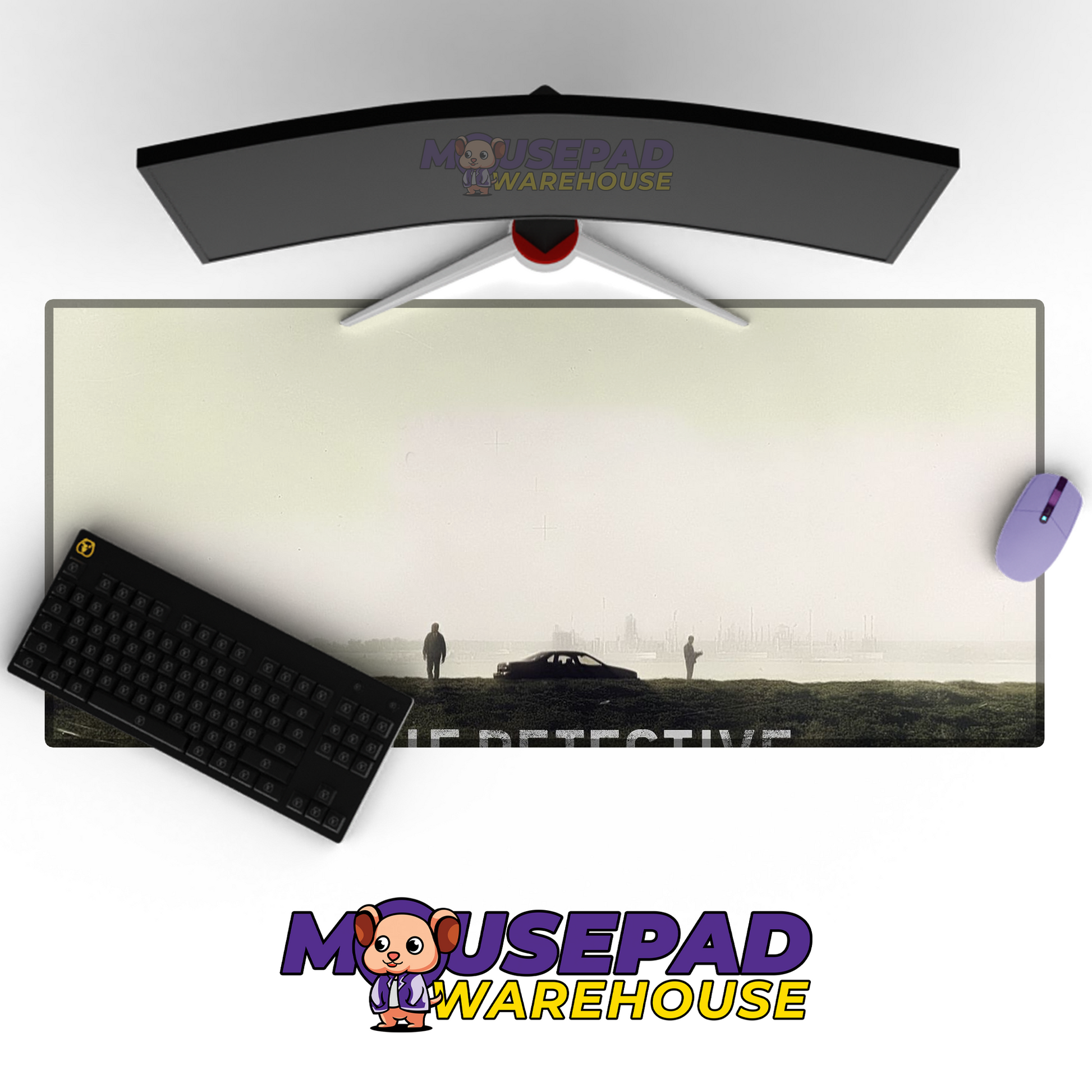 True Detective V23 Mousepad Mockup