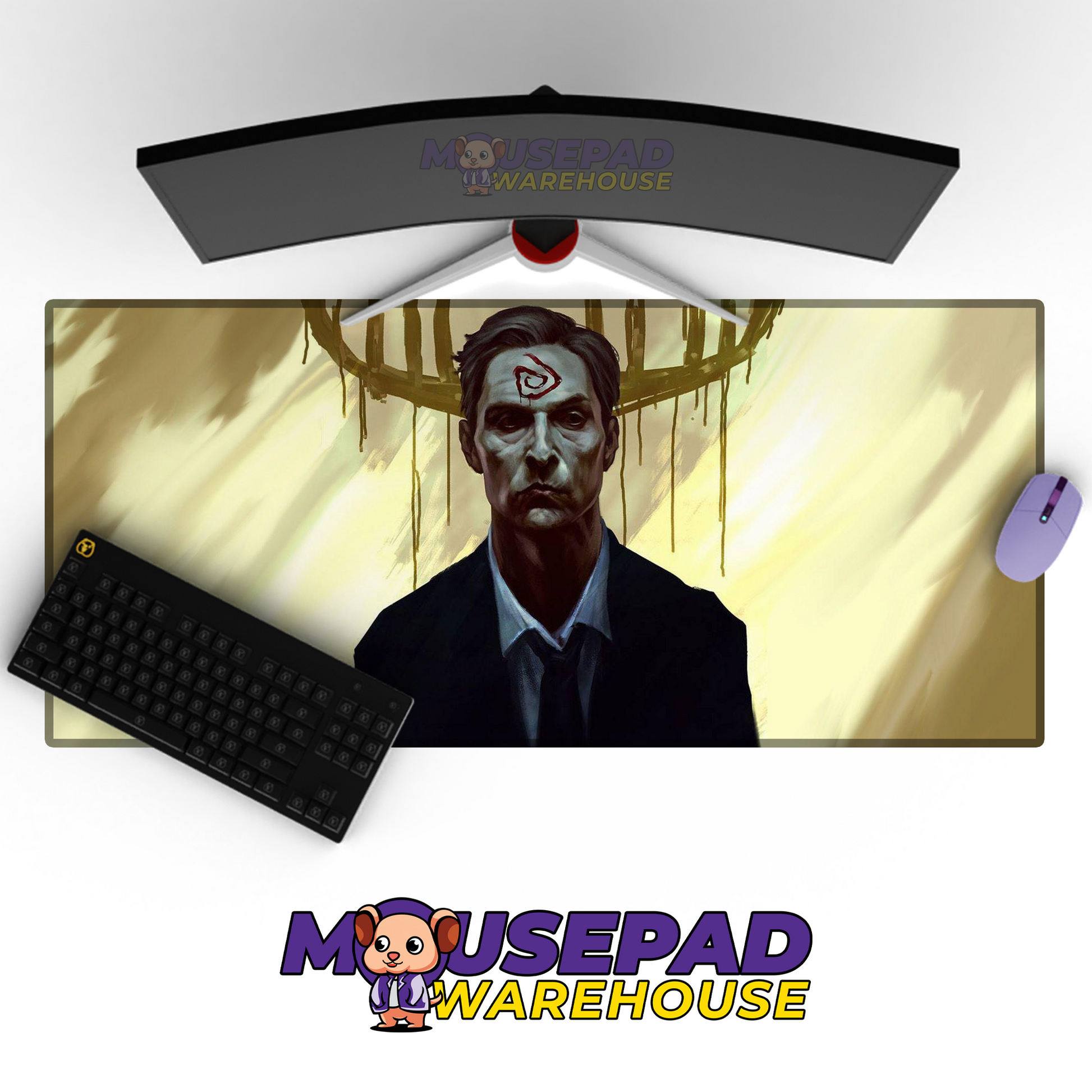 True Detective V24 Mousepad Mockup