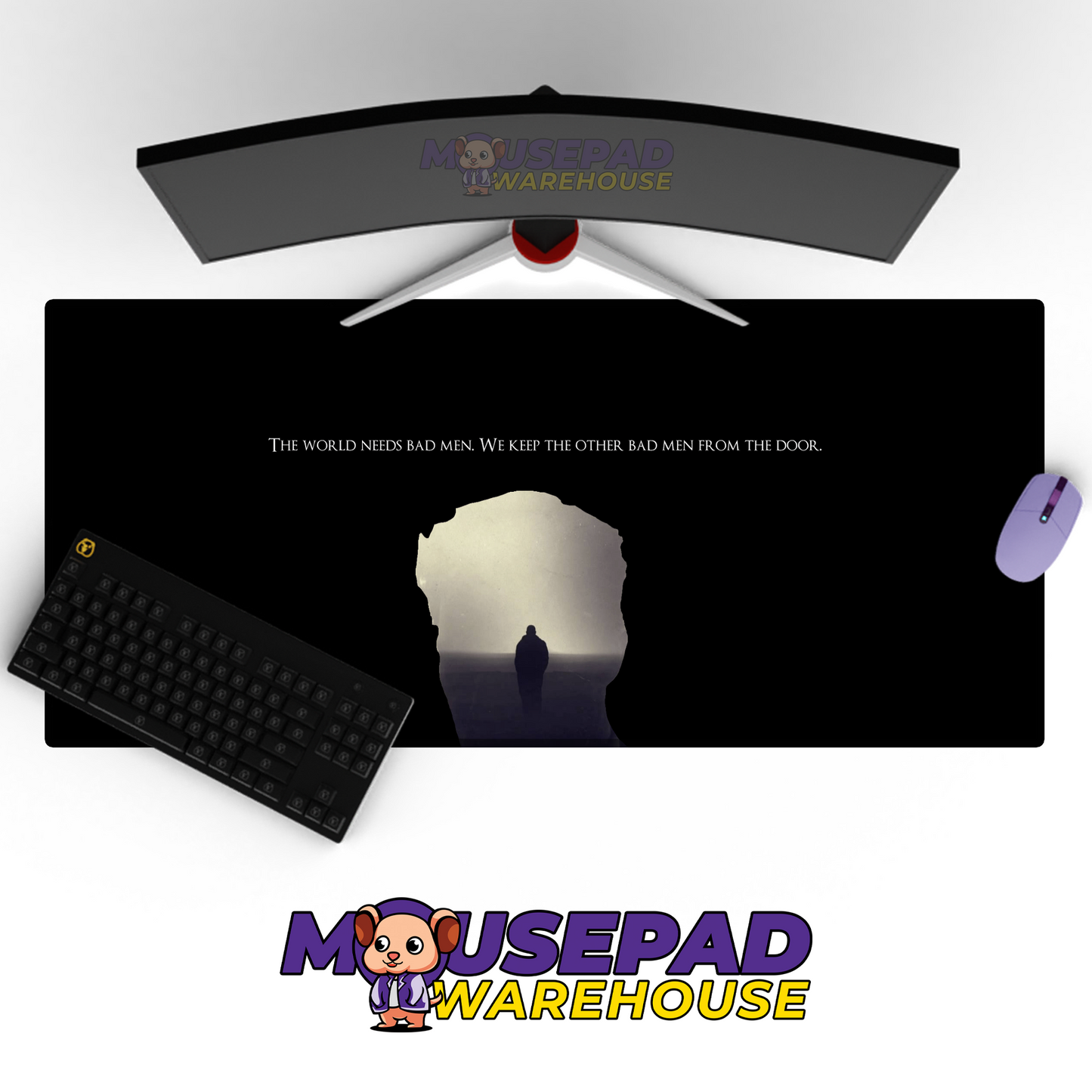 True Detective V26 Mousepad Mockup