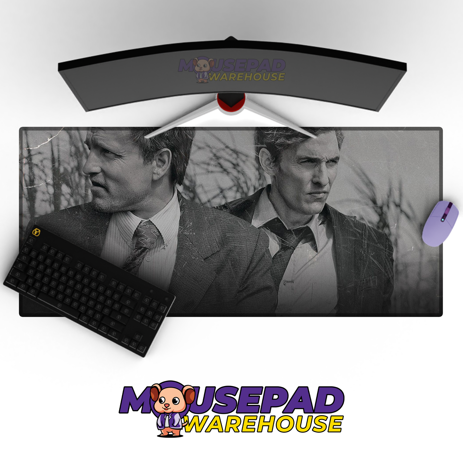 True Detective V33 Mousepad Mockup