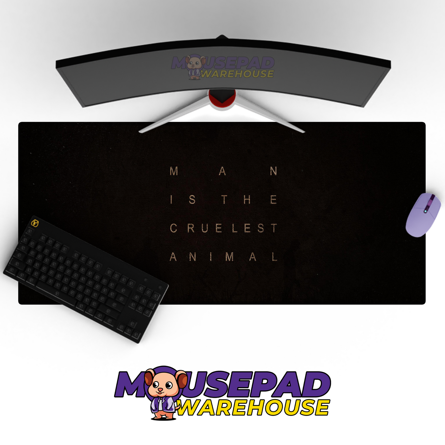 True Detective V35 Mousepad Mockup