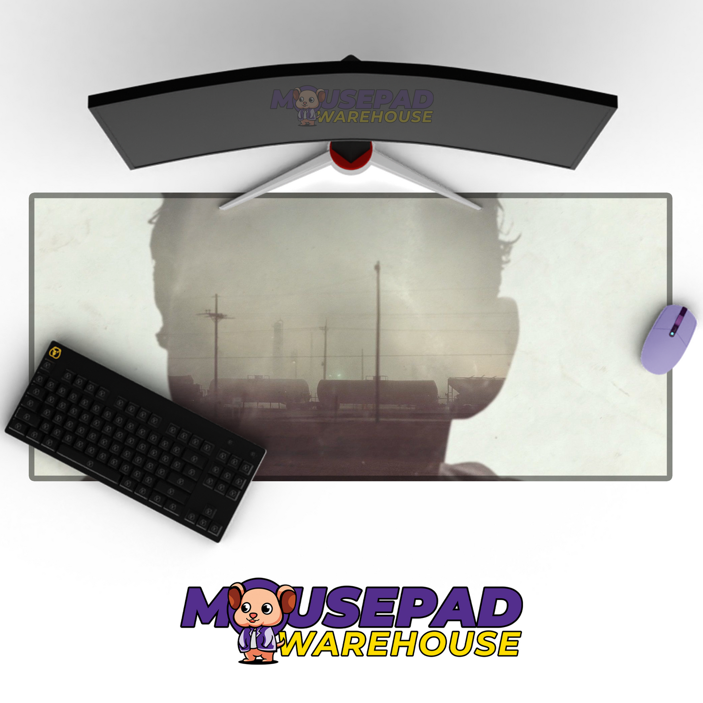 True Detective V36 Mousepad Mockup