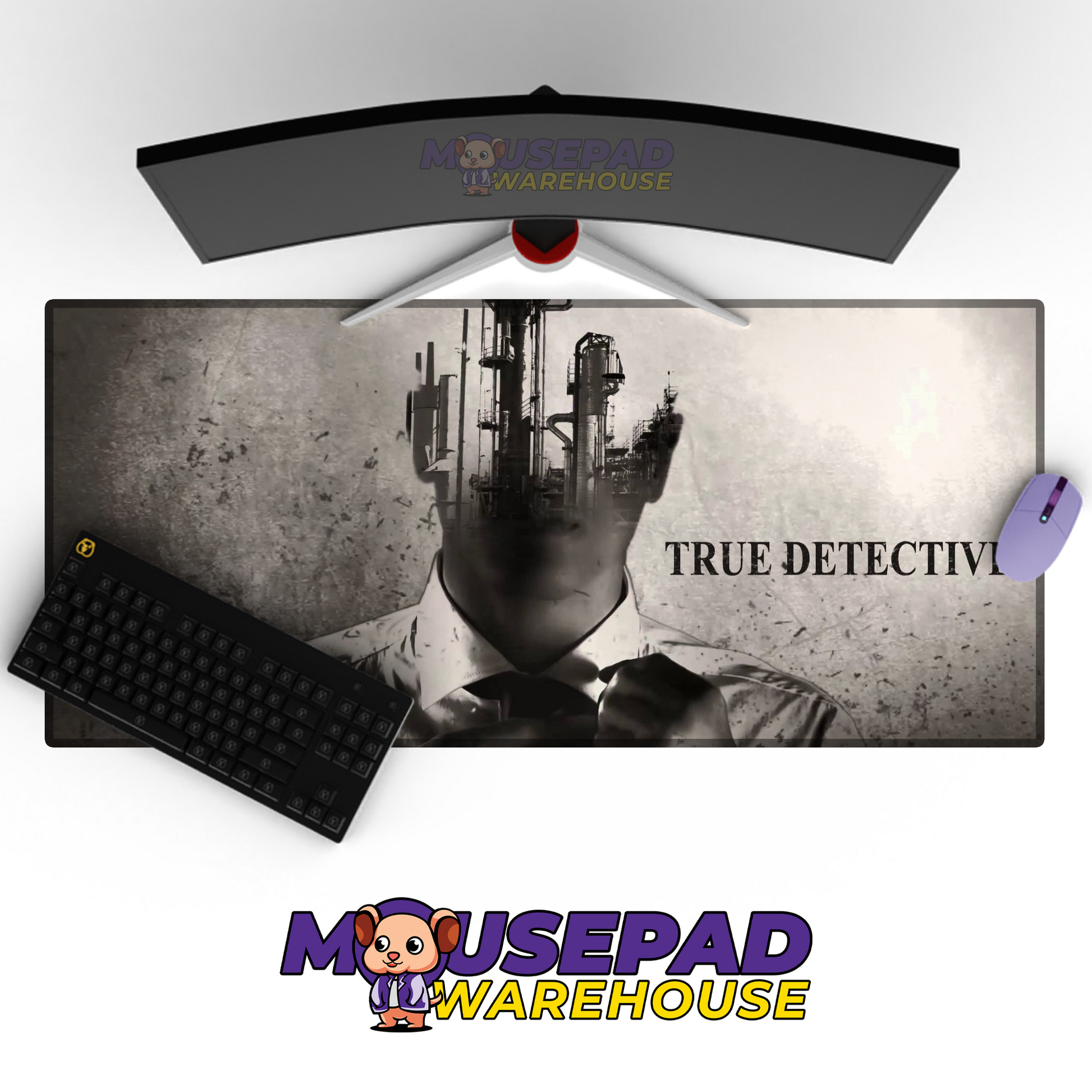 True Detective V3 Mousepad Mockup