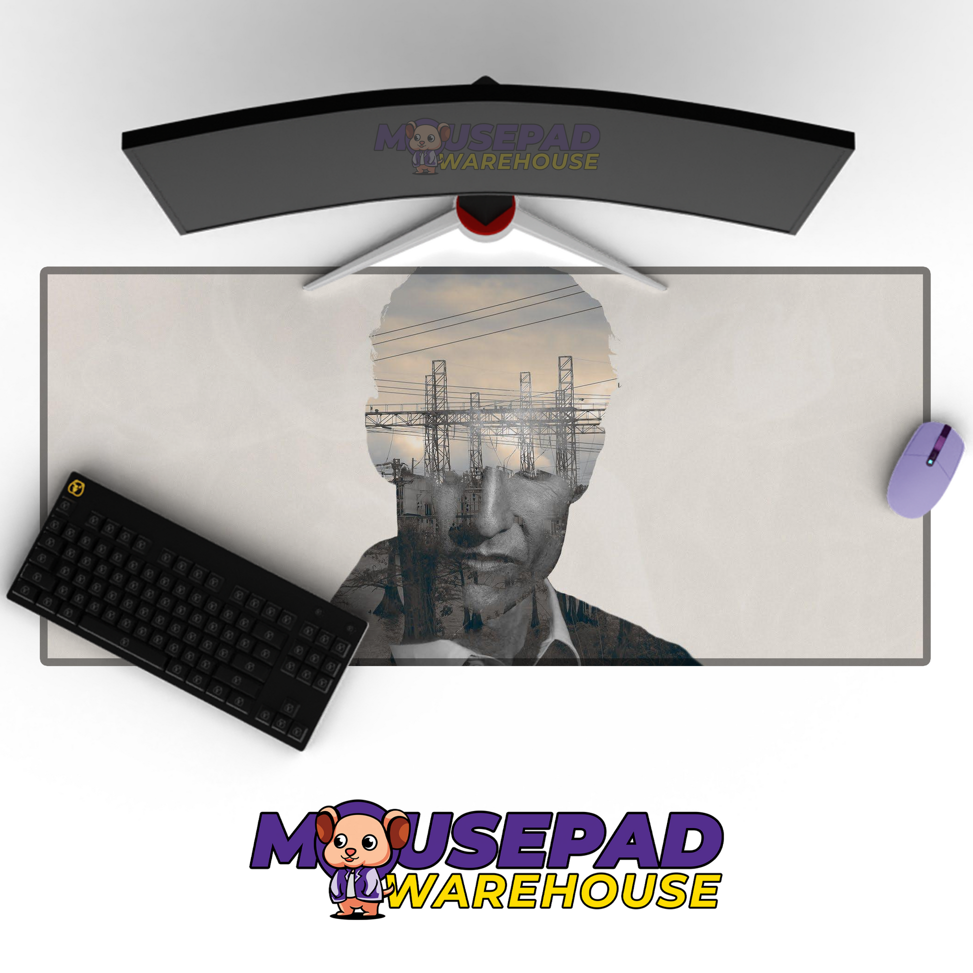 True Detective V4 Mousepad Mockup