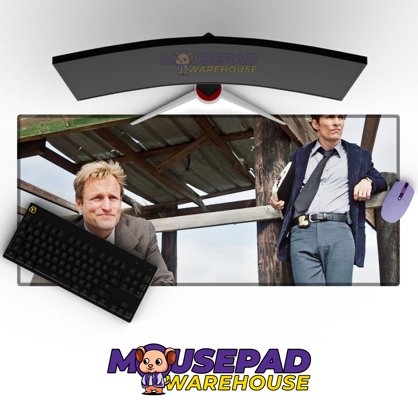 True Detective V5 Mousepad Mockup