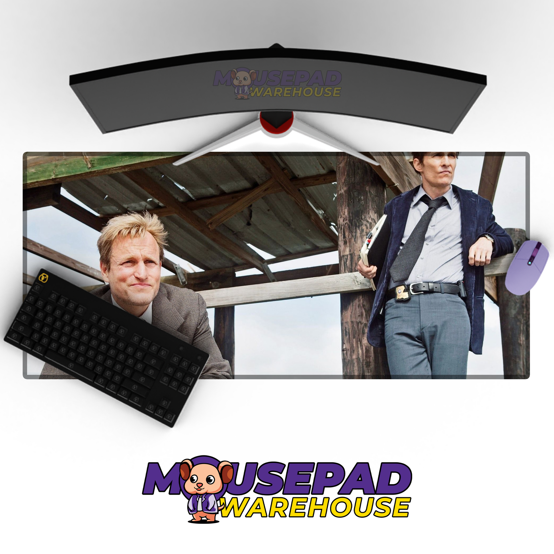 True Detective V5 Mousepad Mockup