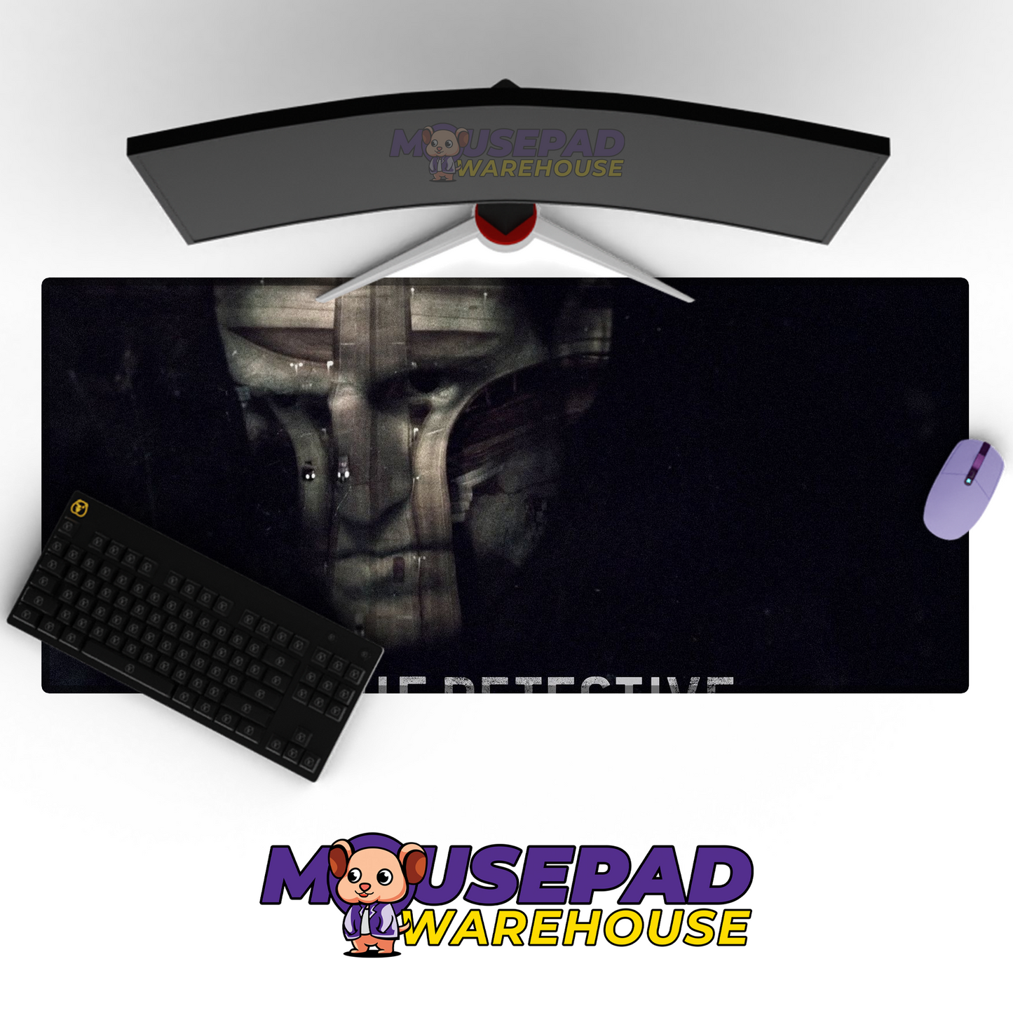 True Detective V9 Mousepad Mockup