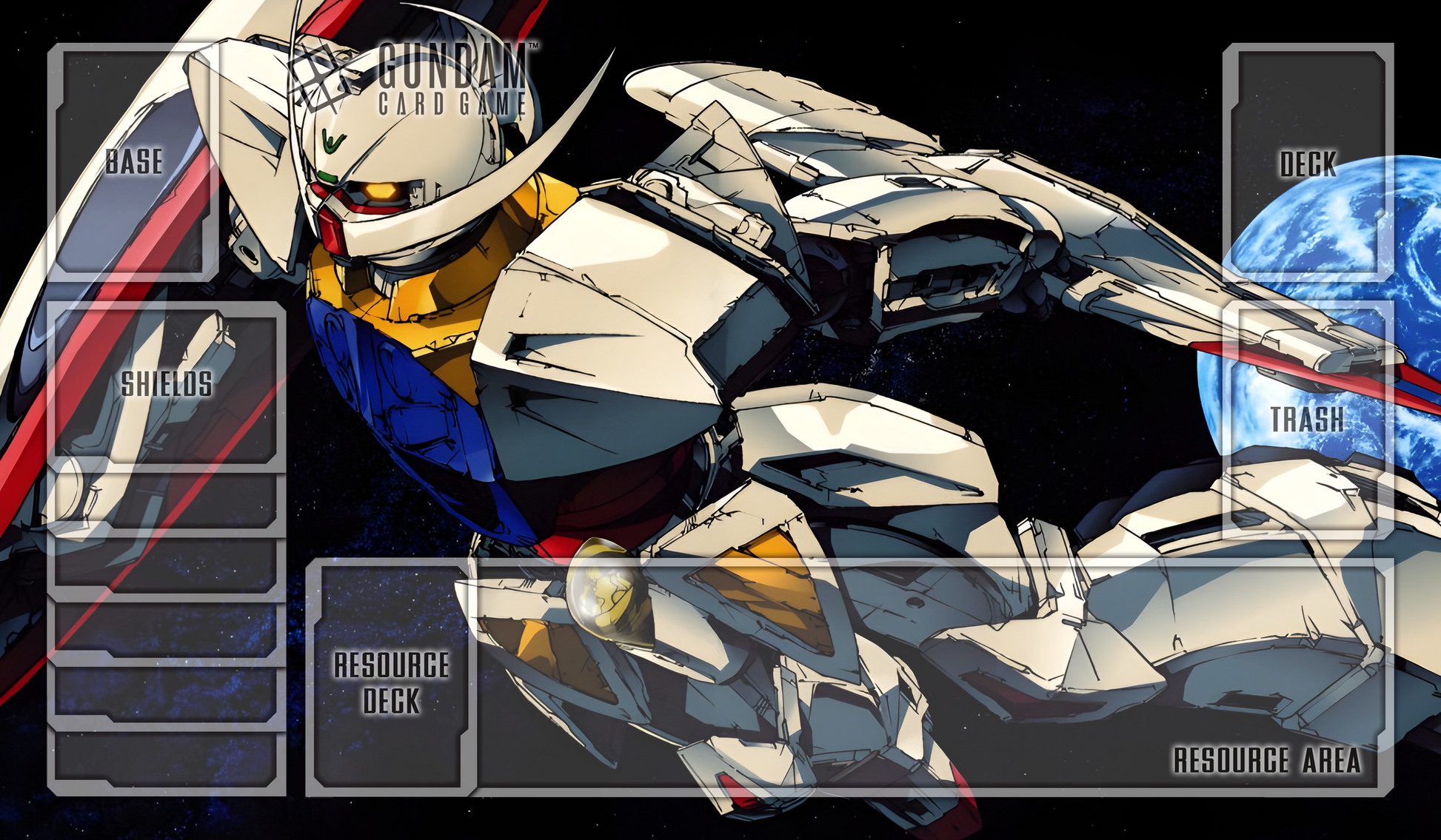 Turn A Gundam V2 Gundam TCG Playmat
