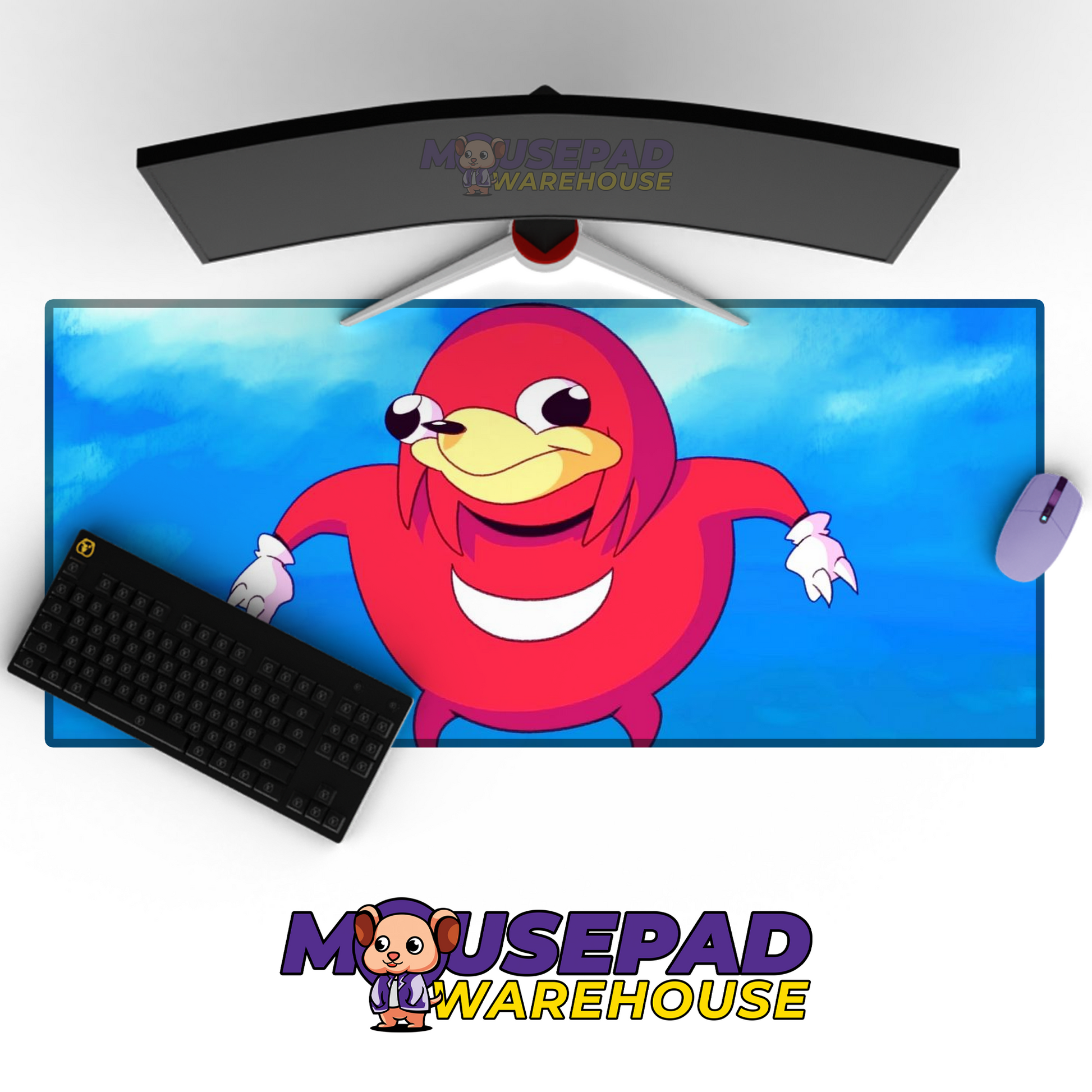 Ugandan Knuckles  Meme Mousepad Desk mat MousepadWarehouse.com