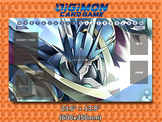 Ulforceveedramon Digimon Card Game Playmat Mockup