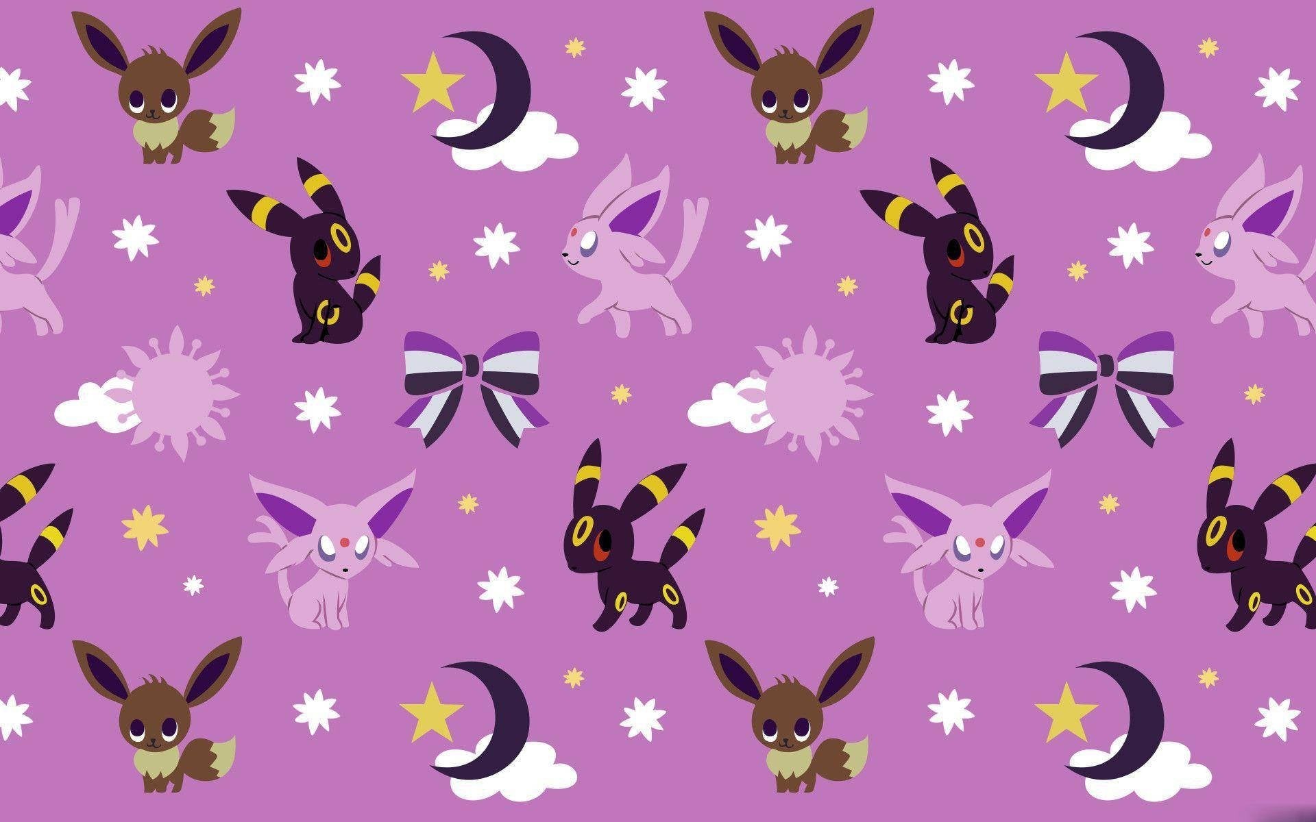 Umbreon Espeon Eevee Pattern