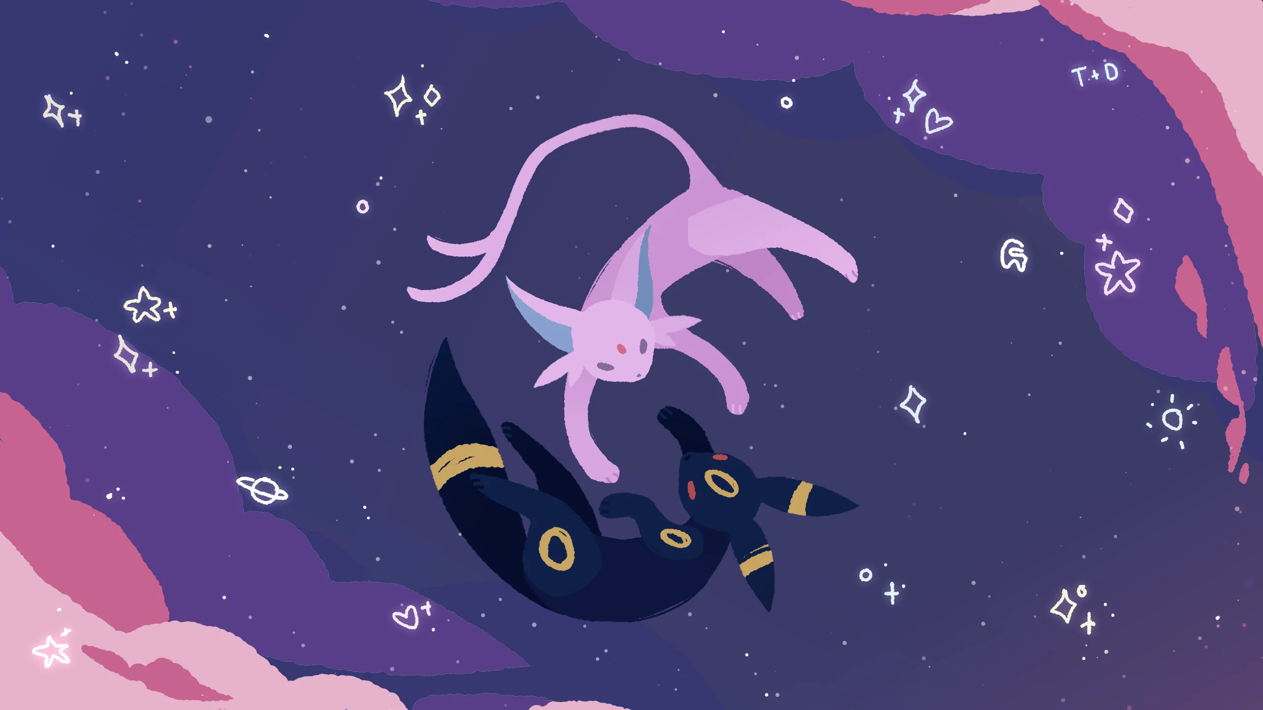 Umbreon Espeon Peace