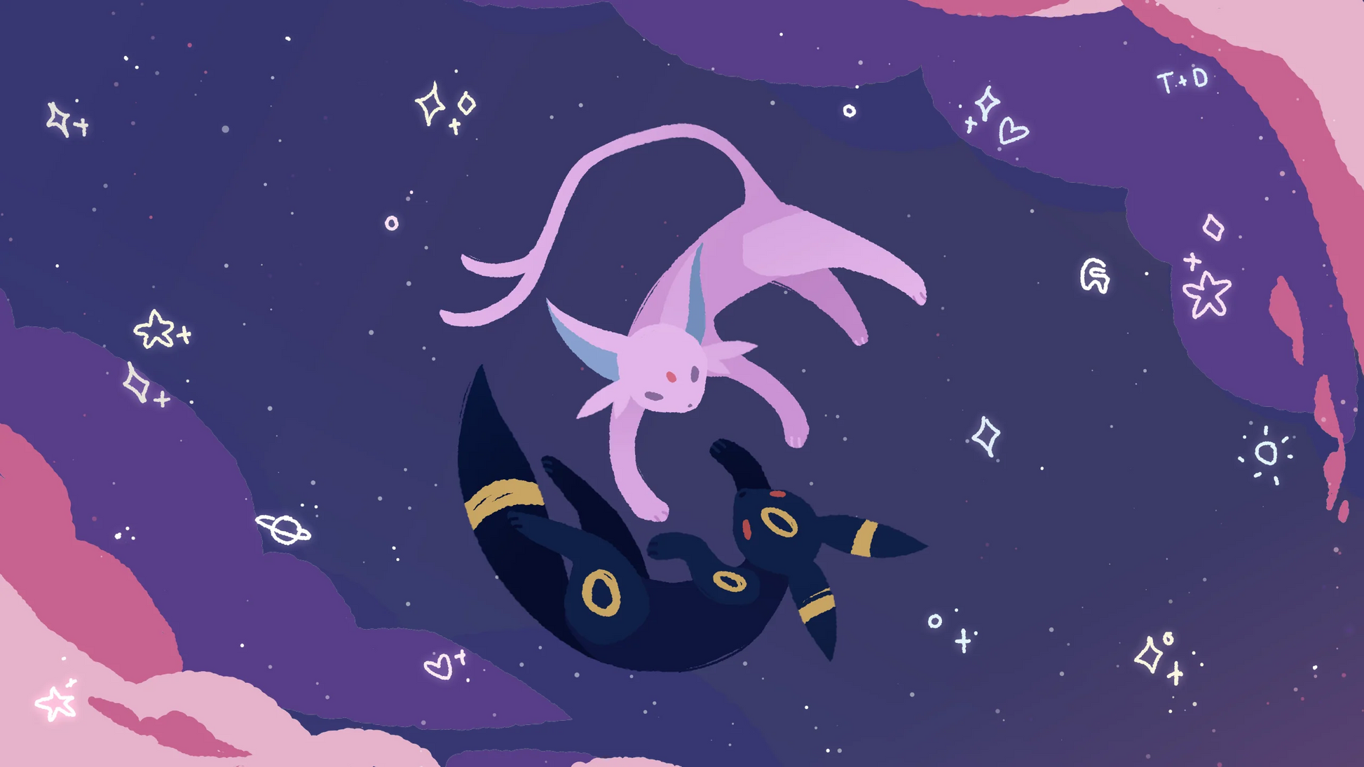 Umbreon Espeon Peace