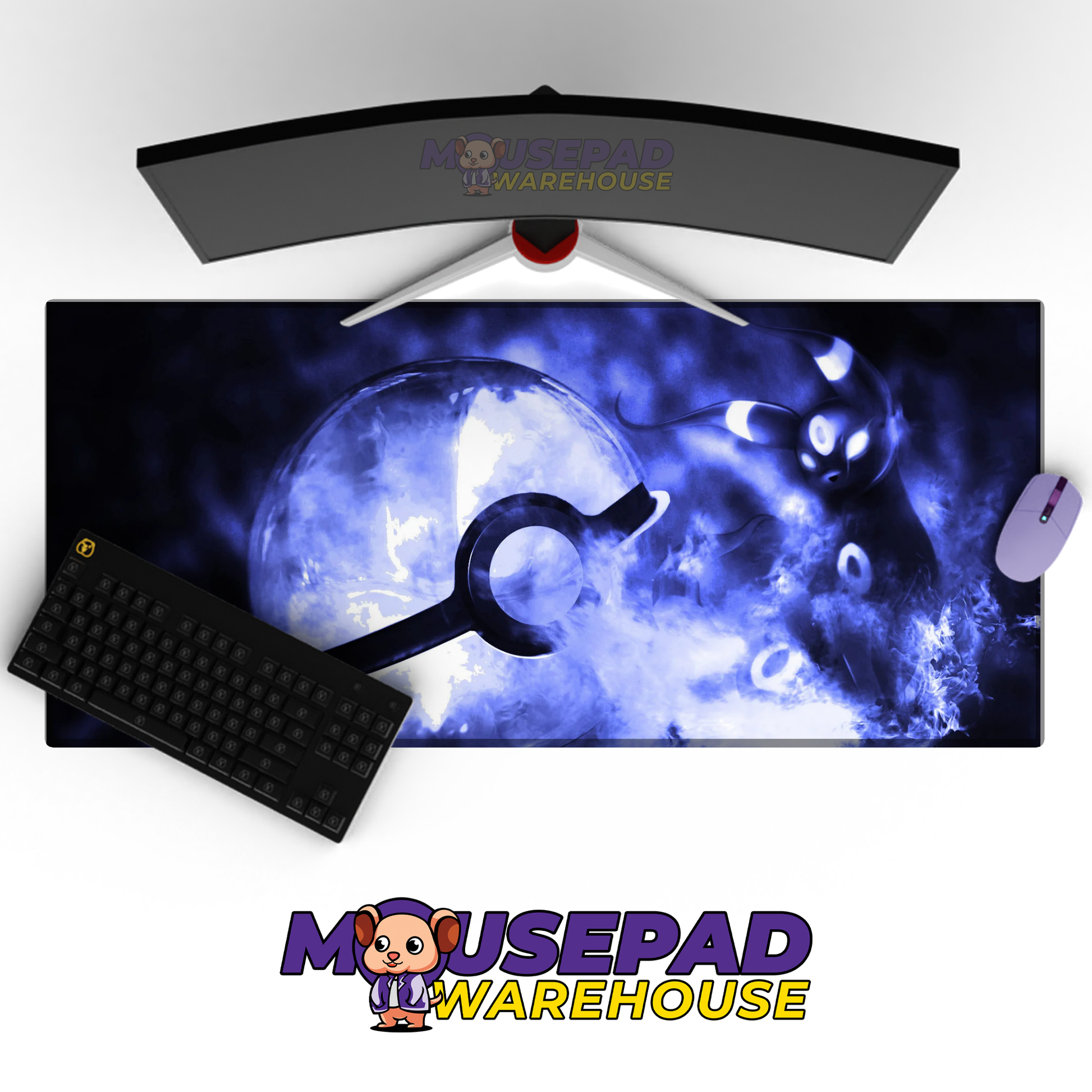 Umbreon Pokeball Mockup