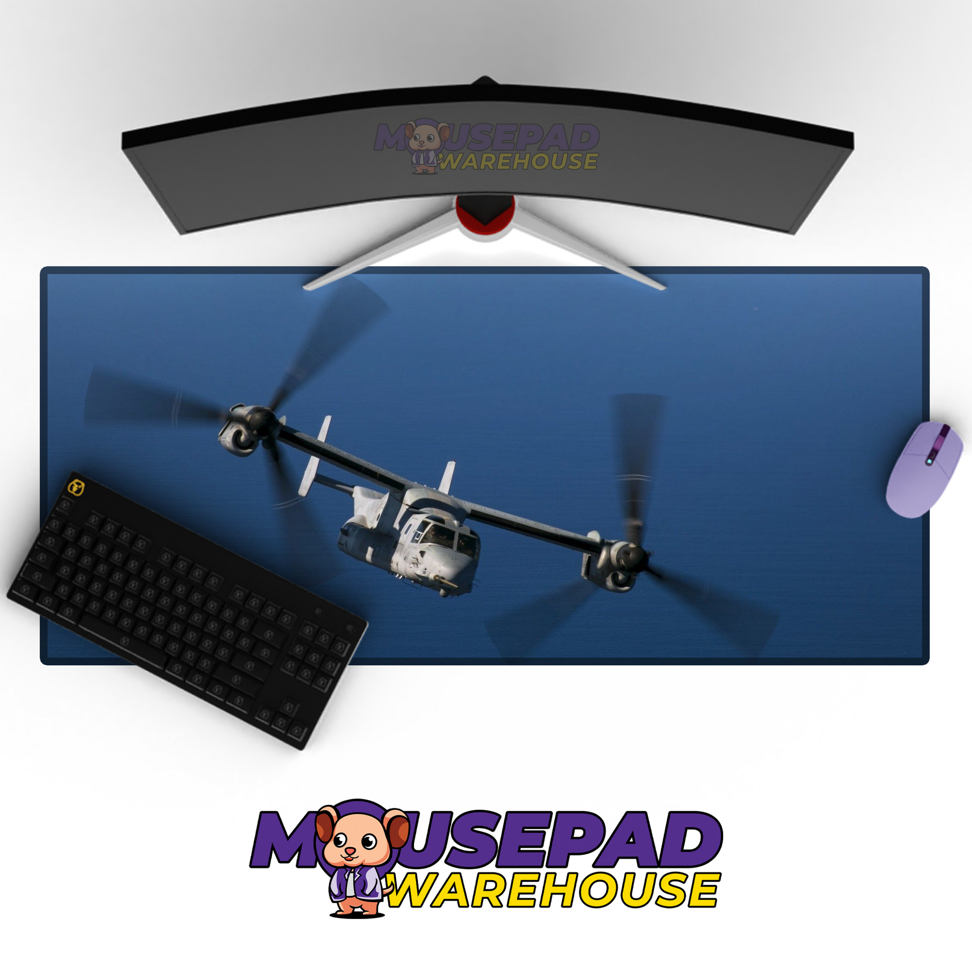 V-22 Osprey V11 Mousepad Deskmat Mockup