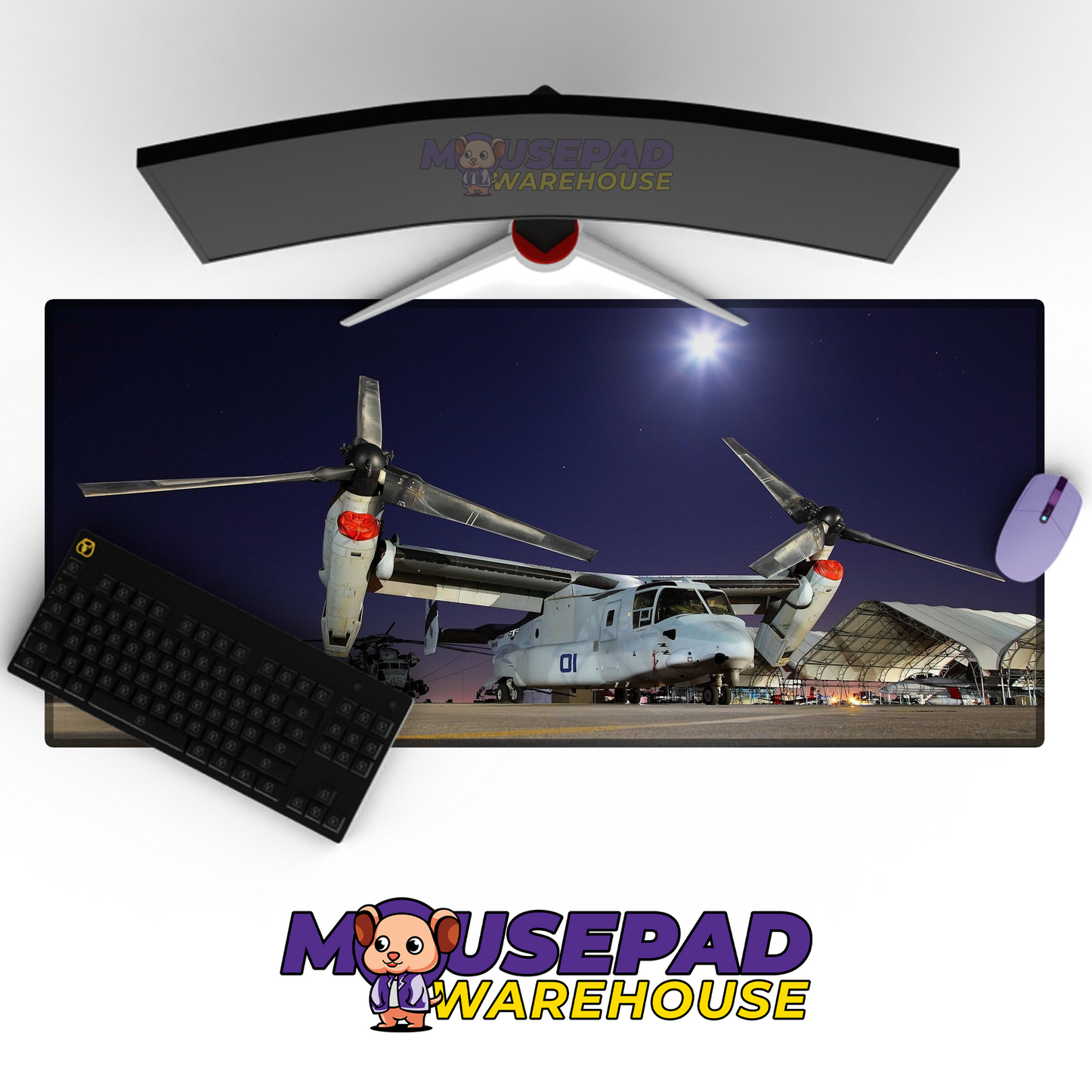 V-22 Osprey V16 Mousepad Deskmat Mockup
