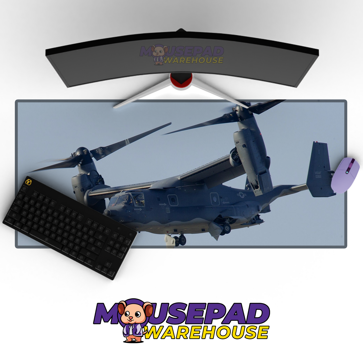 V-22 Osprey V20 Mousepad Deskmat Mockup