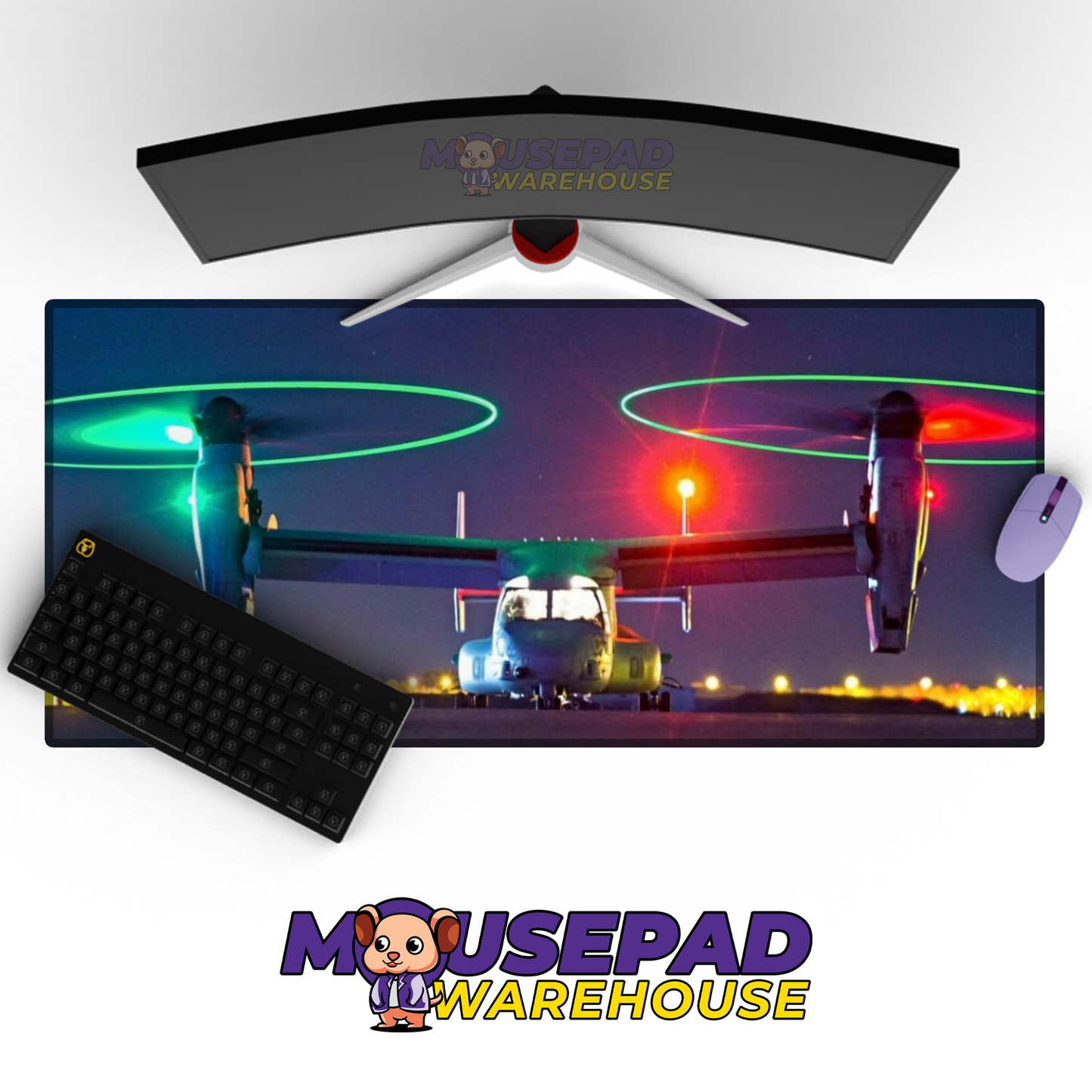 V-22 Osprey V2 Mousepad Deskmat Mockup