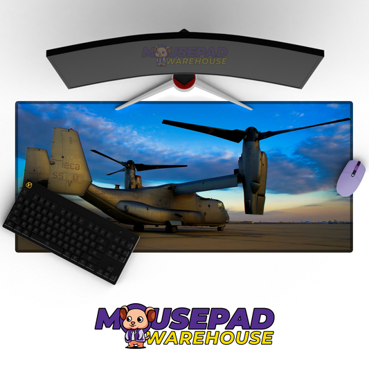 V-22 Osprey V8 Mousepad Deskmat Mockup