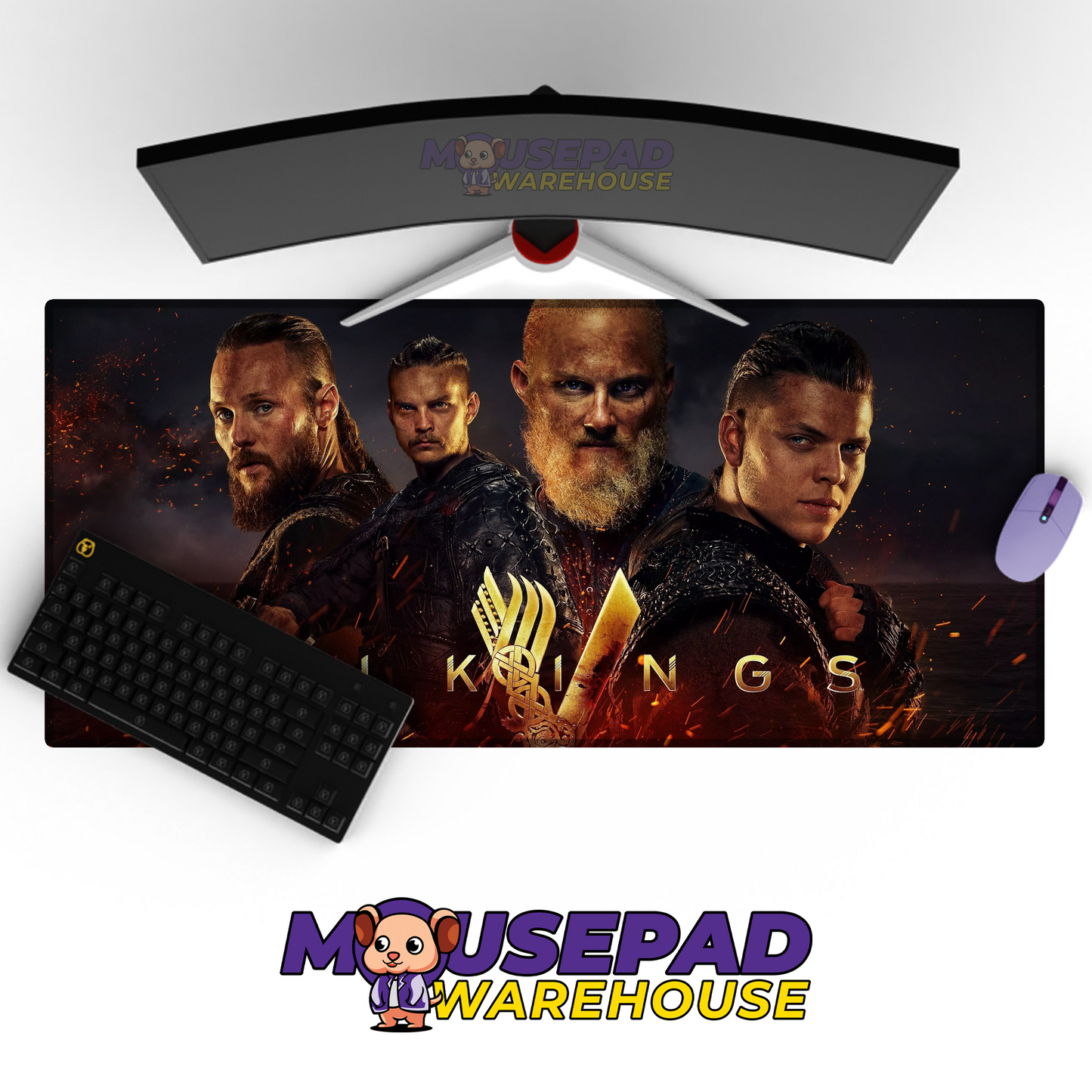 Vikings V15 Mousepad Mockup