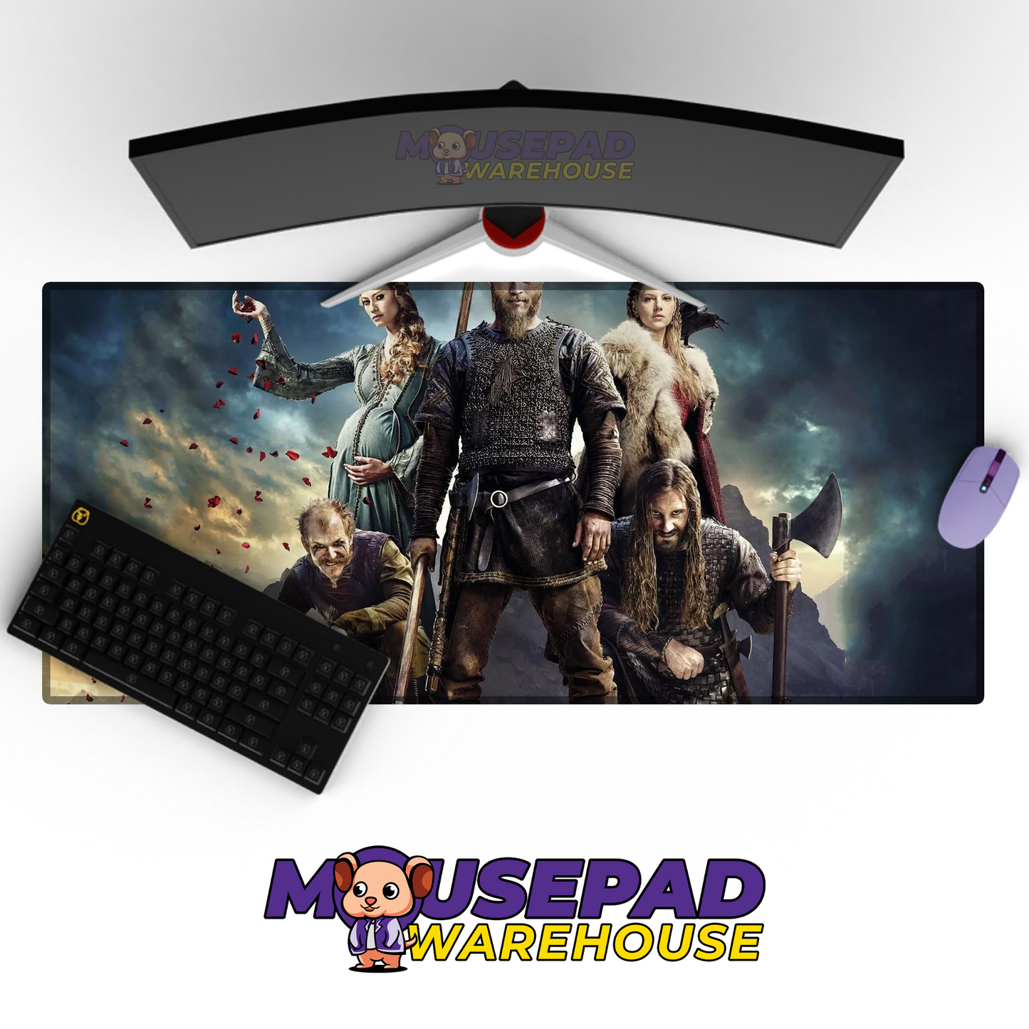 Vikings V17 Mousepad Mockup