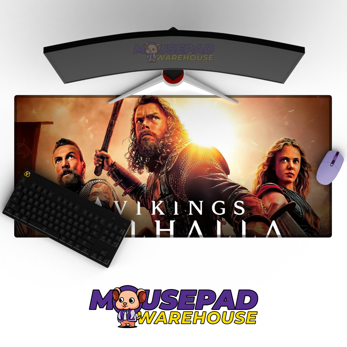Vikings V4 Mousepad Mockup