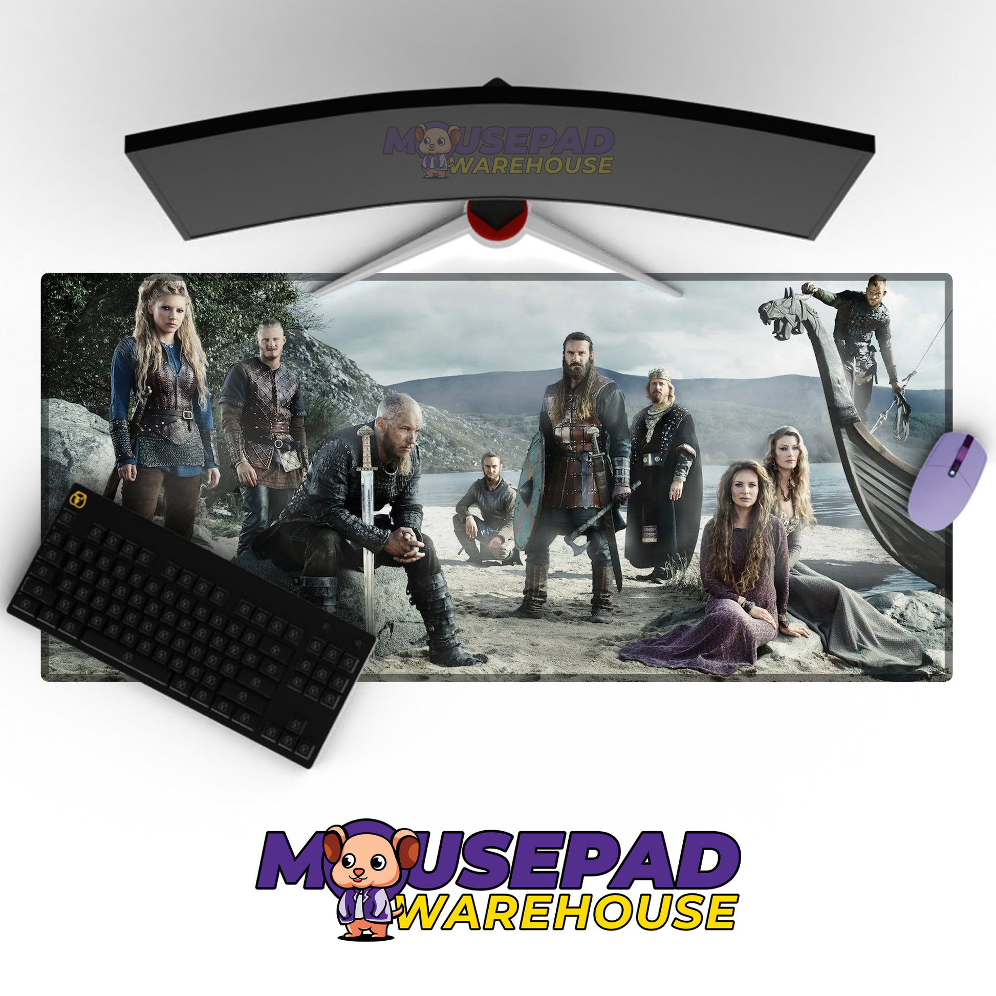 Vikings V5 Mousepad Mockup