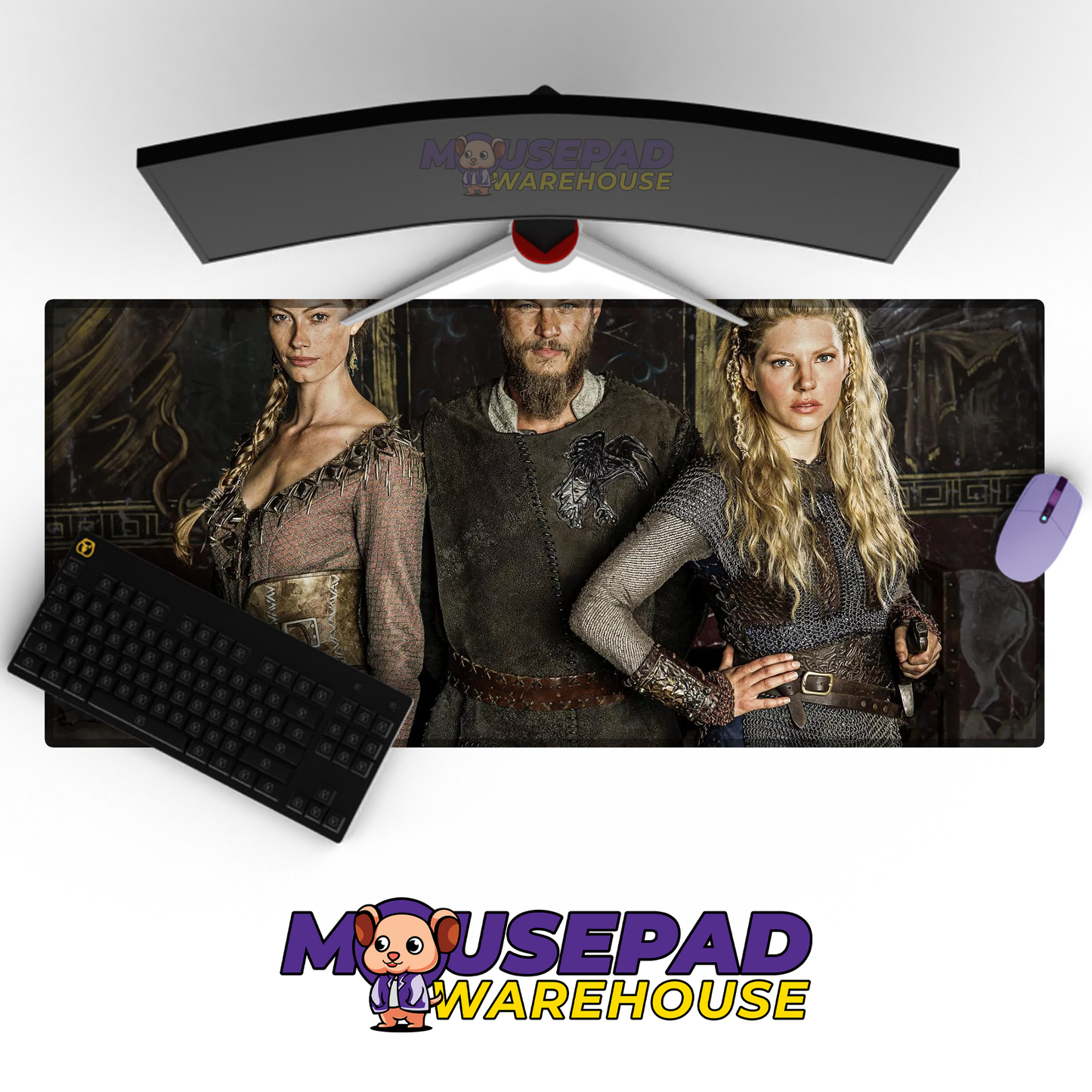 Vikings V7 Mousepad Mockup