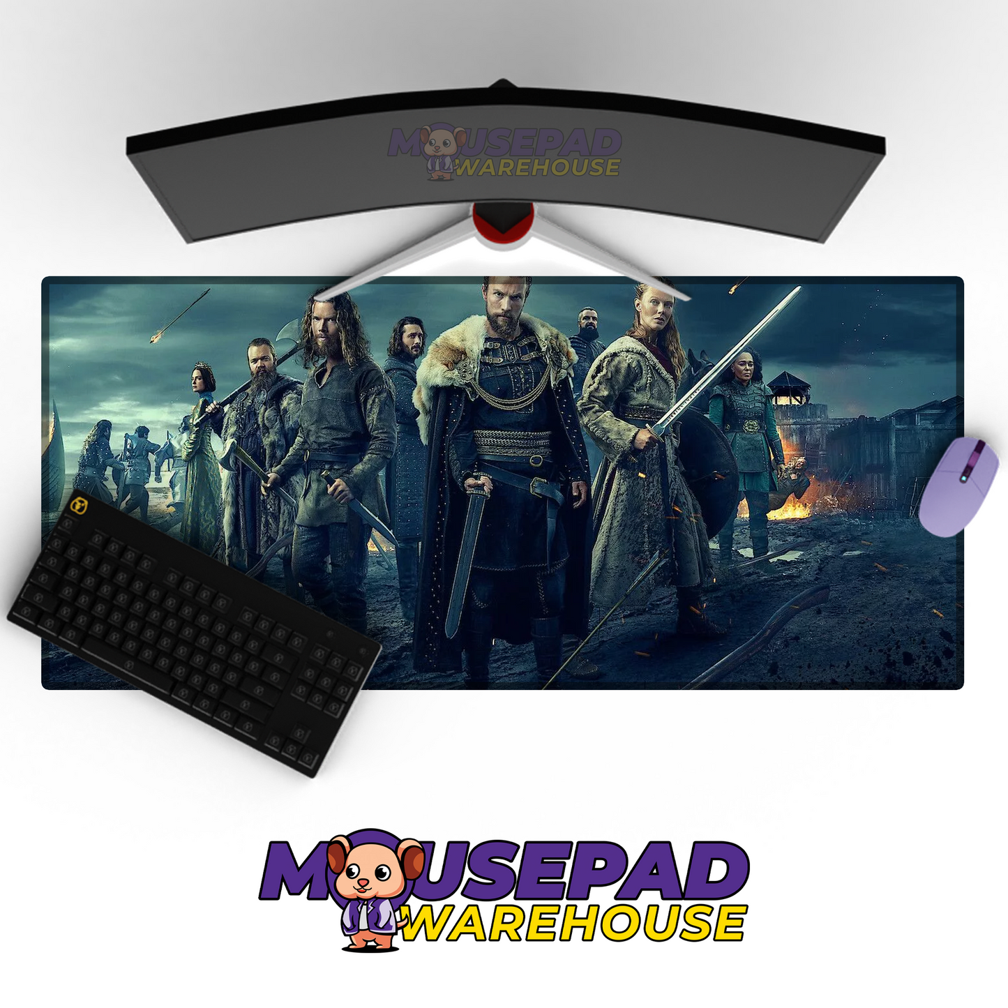 Vikings V9 Mousepad Mockup