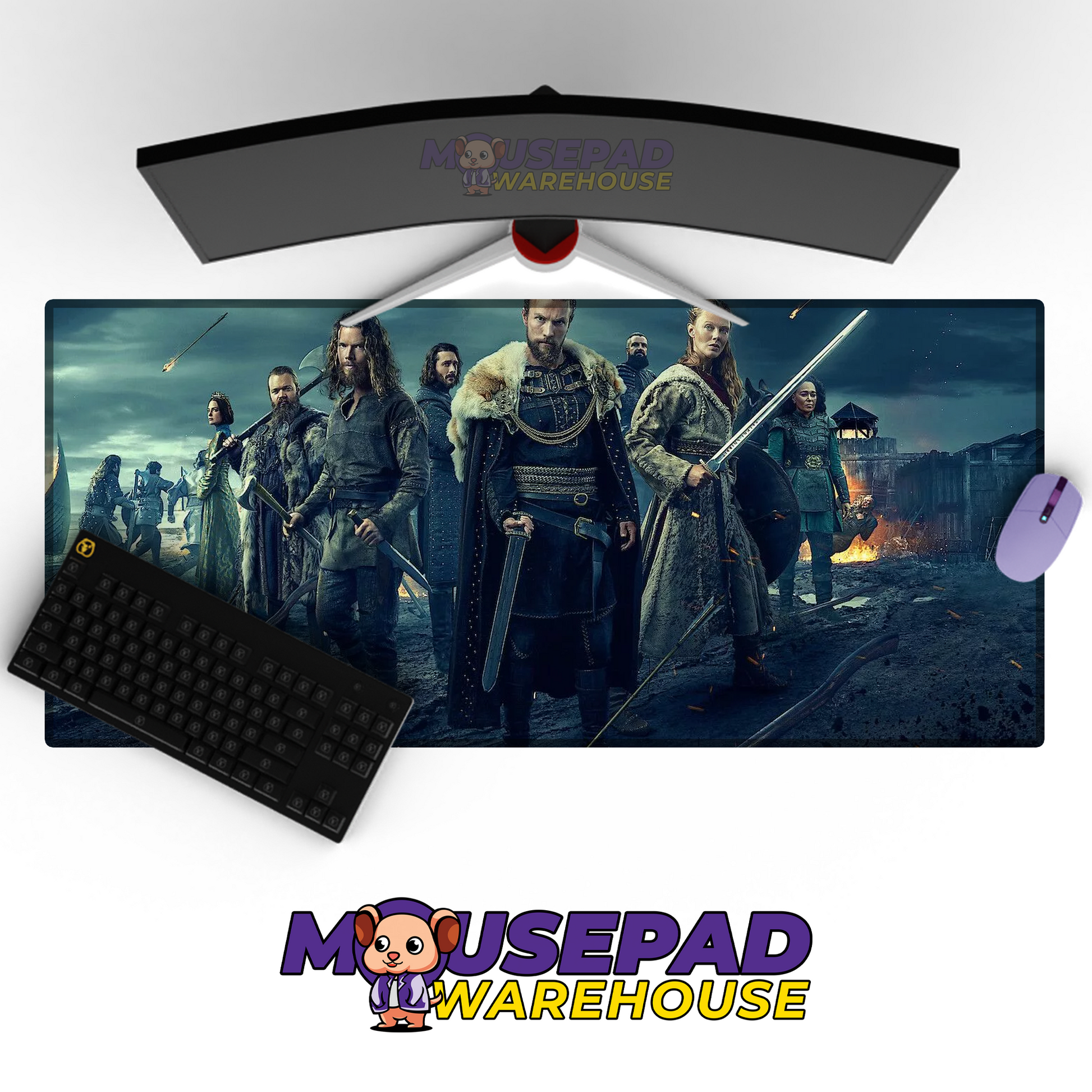 Vikings V9 Mousepad Mockup