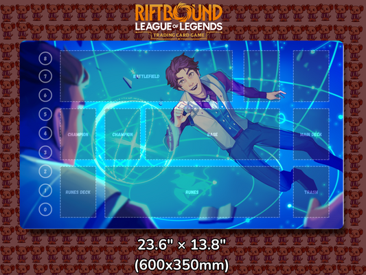 Viktor V2 - RiftBound Trading Card Game Playmat Mockup