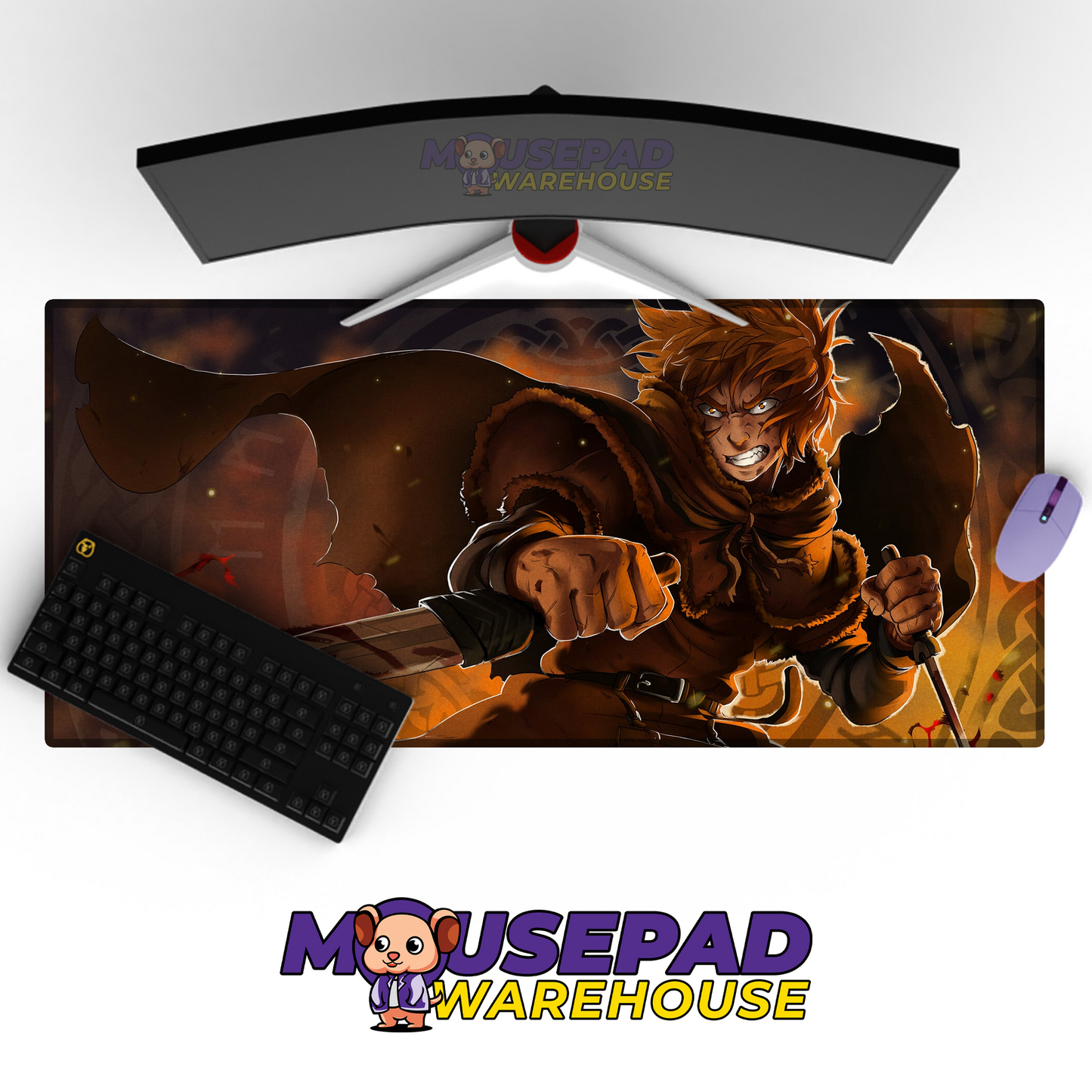 Vinland Saga V13 Mousepad Mockup
