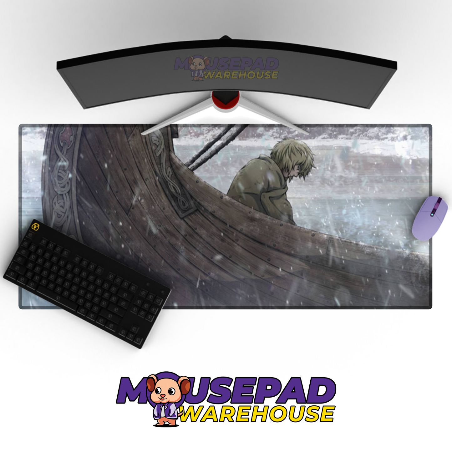 Vinland Saga V17 Mousepad Mockup
