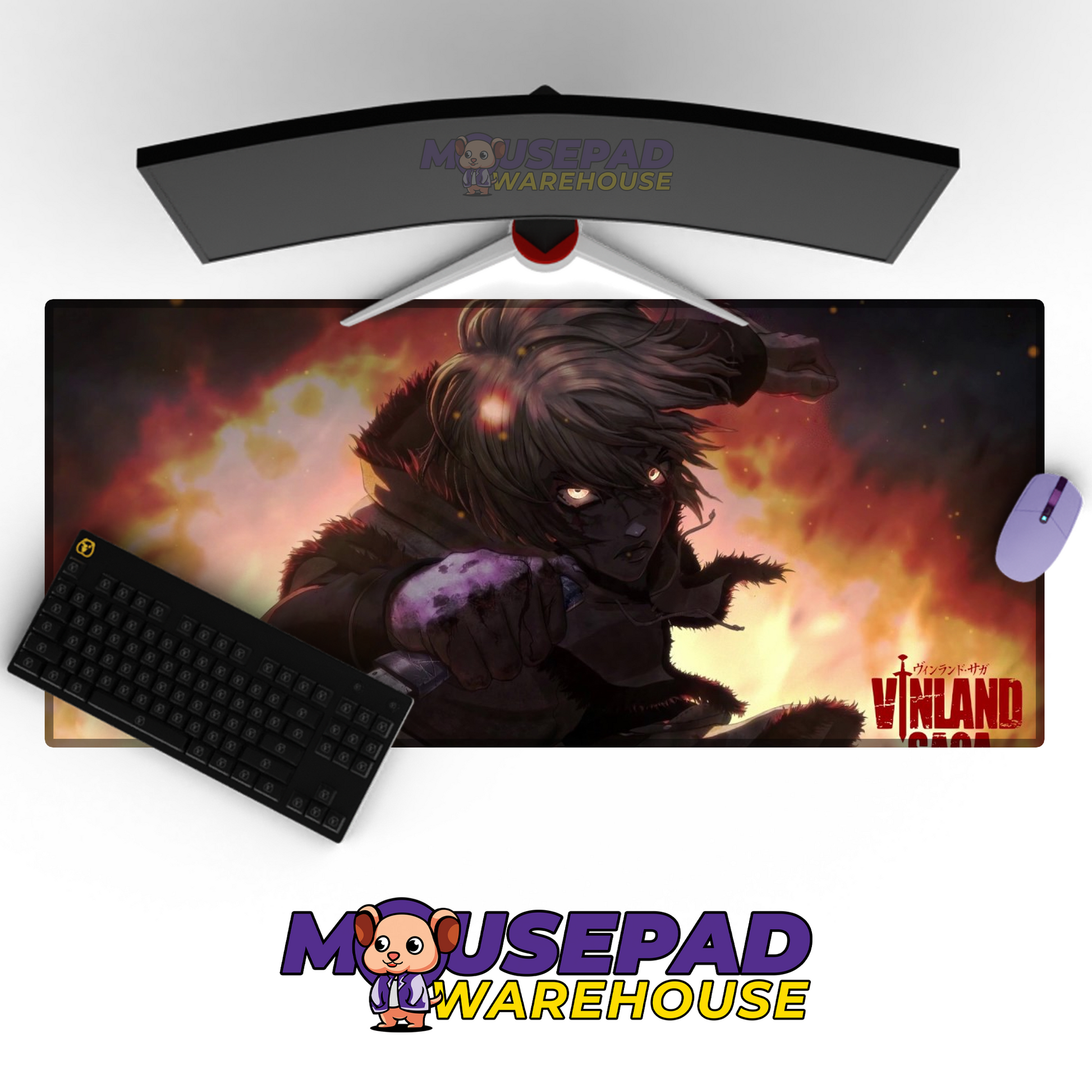 Vinland Saga V18 Mousepad Mockup