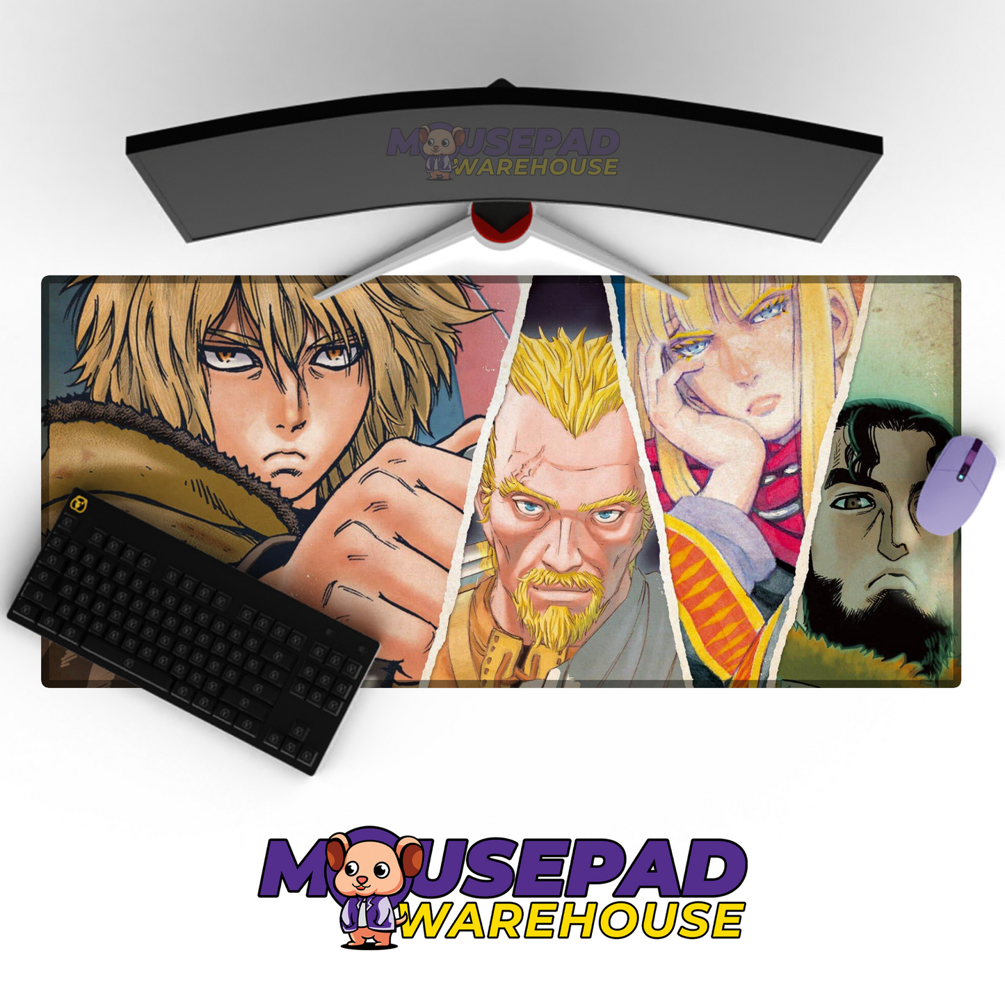Vinland Saga V21 Mousepad Mockup