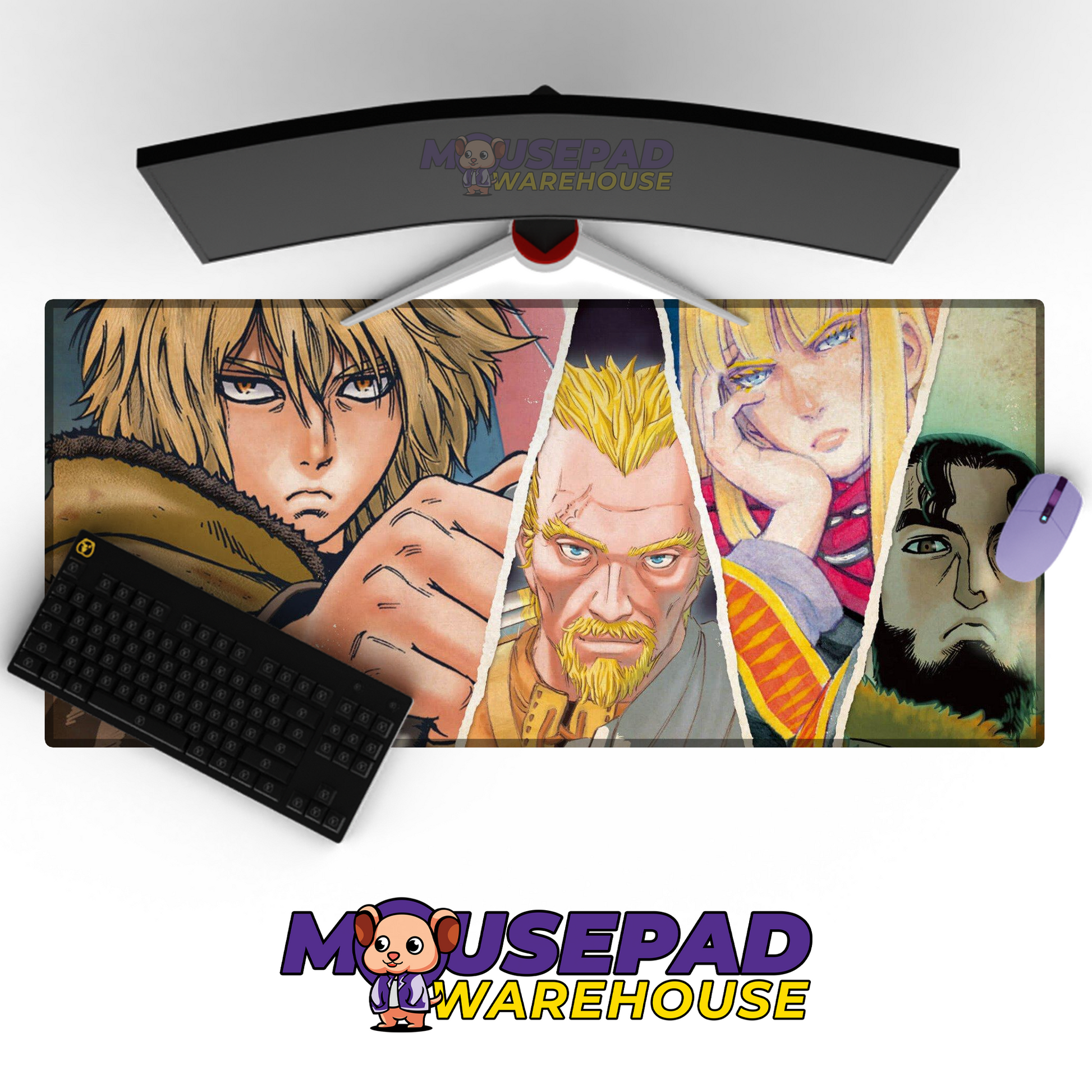 Vinland Saga V21 Mousepad Mockup