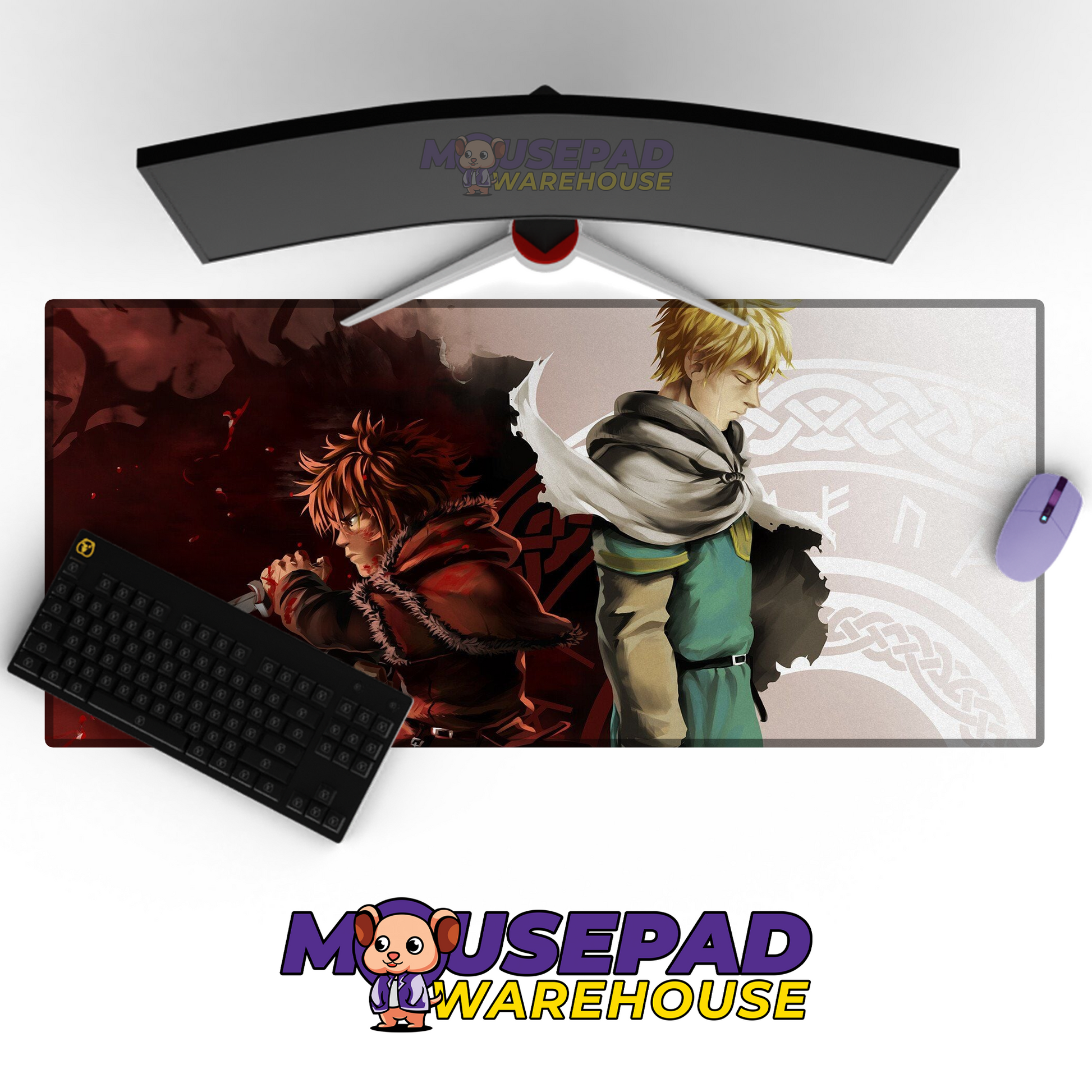 Vinland Saga V24 Mousepad Mockup
