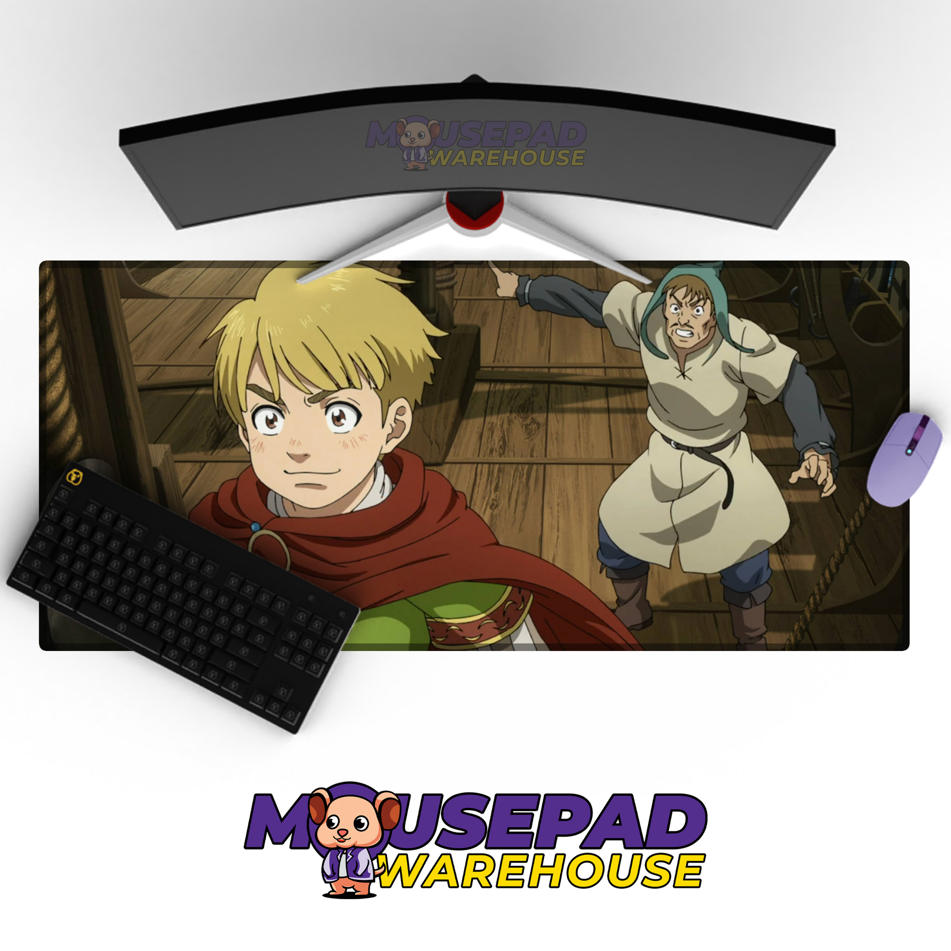 Vinland Saga V3 Mousepad Mockup